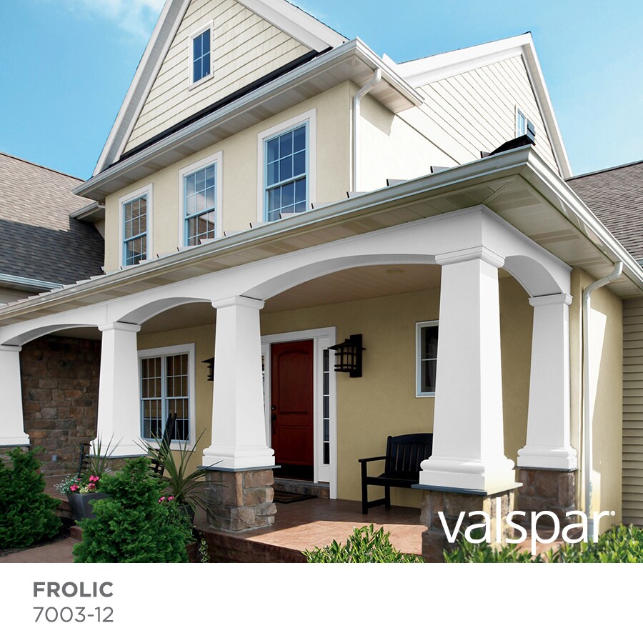 Valspar Medallion 100% Acrylic Paint & Primer Semi-Gloss Exterior House  Paint, White, 5 Gal. - Gillman Home Center