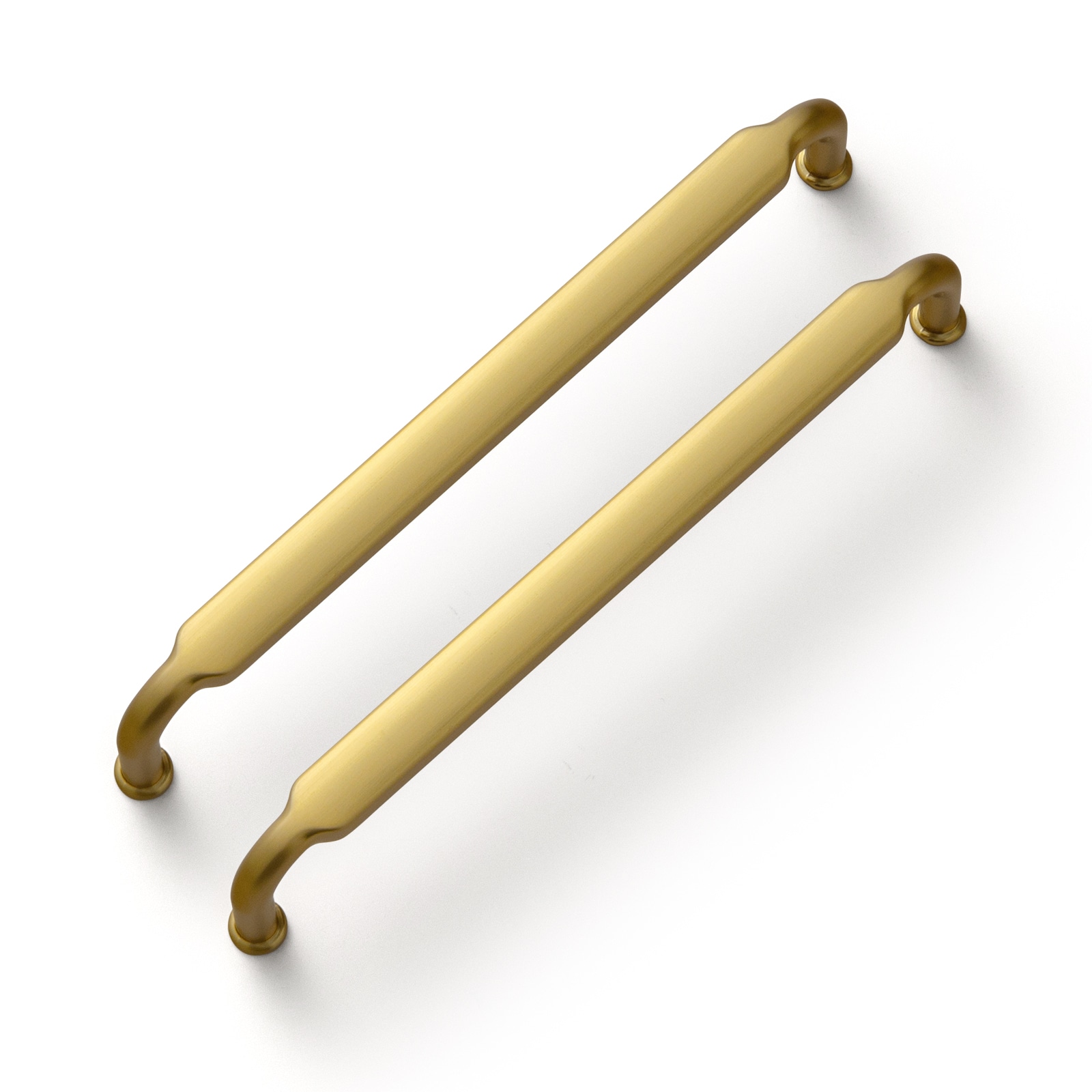 Miaokesen 2202LSJ-160 6-5/16-in , 160mm Center to Center Brushed Gold Novelty Handle 6 -Pack