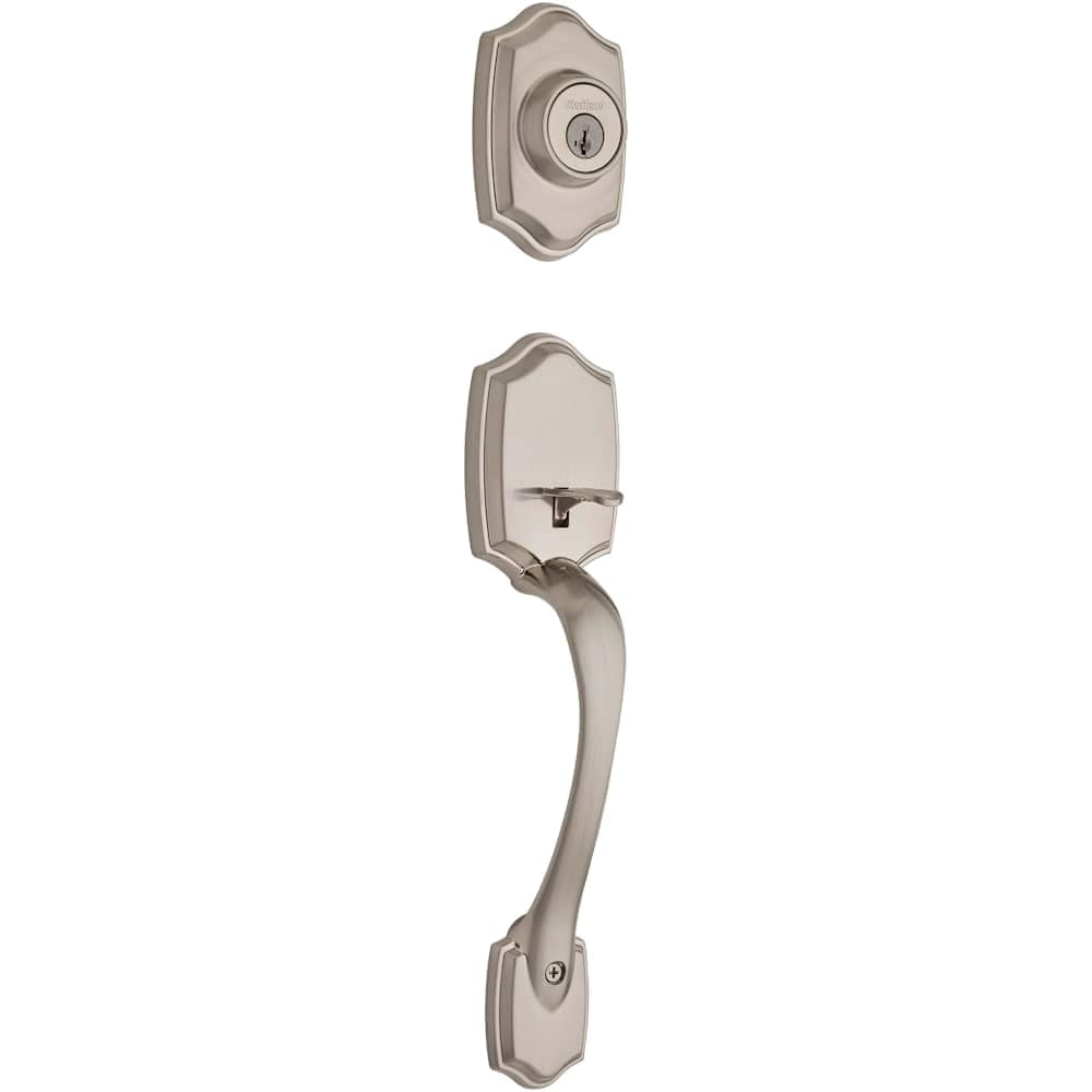 Kwikset 687BWLIPS Belleview Single Cylinder Sectional Handleset with Smart Key Technology #687BWLIP-15S.DS