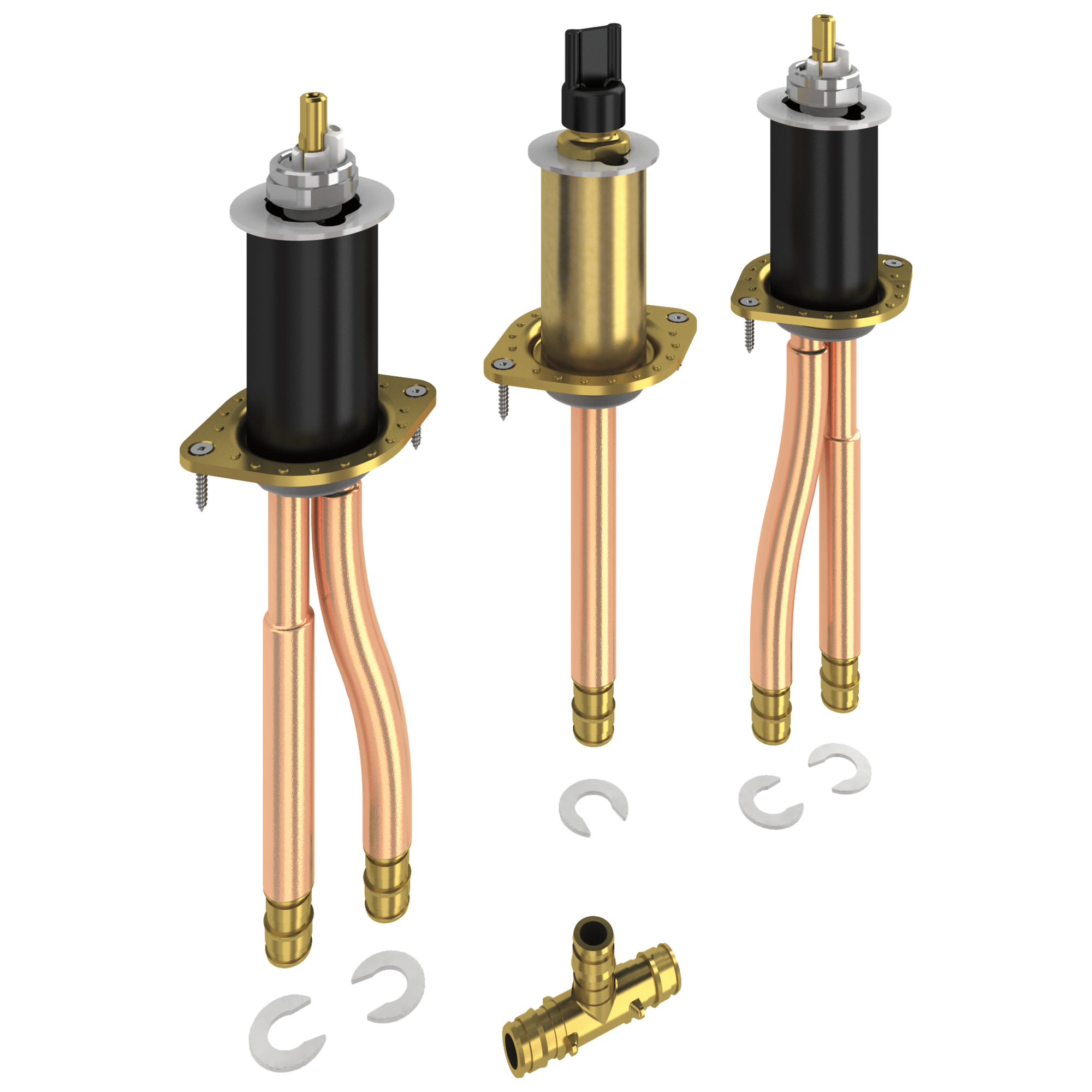 Delta R2707-MF Classic 1/2-in ID PEX x PEX Brass Shower valve