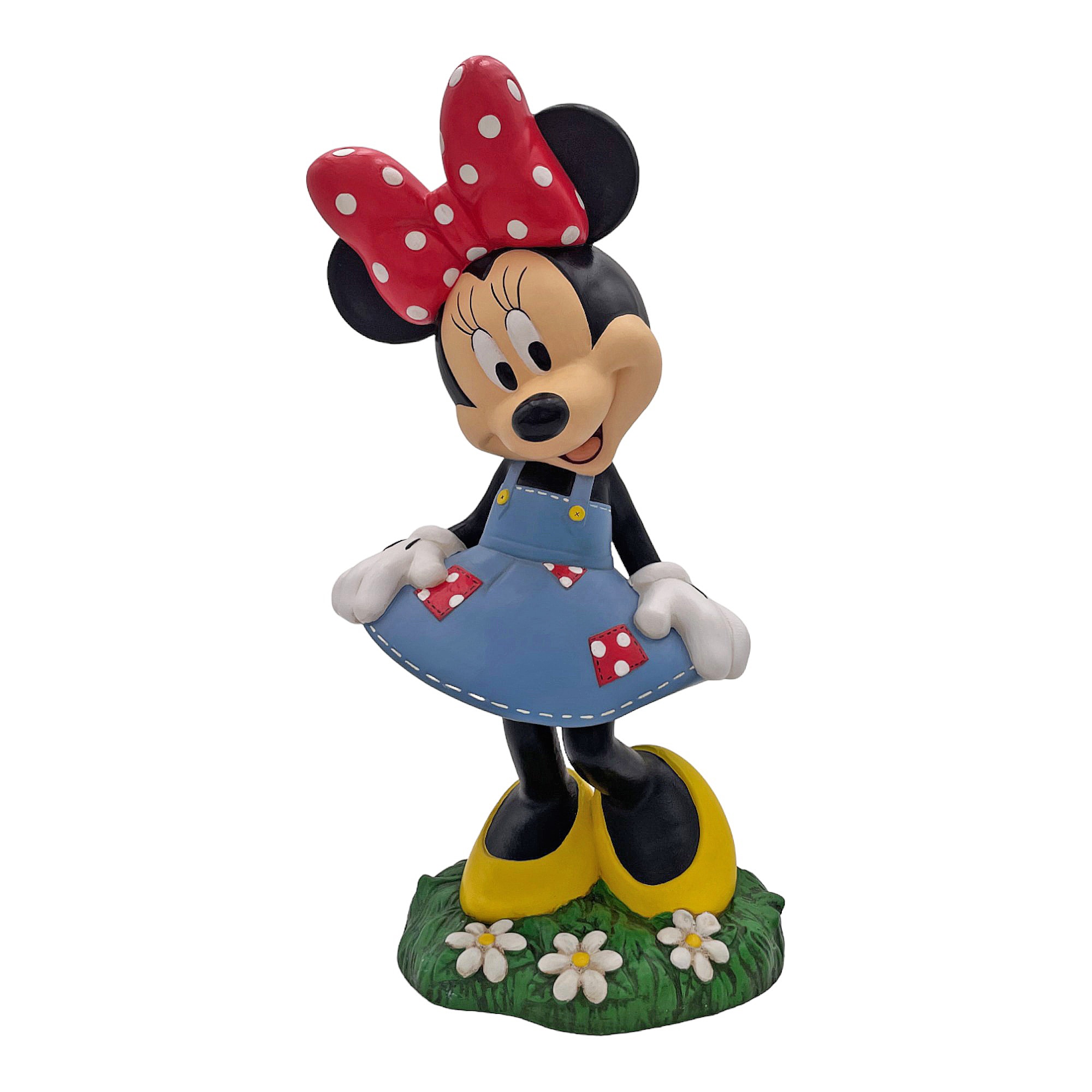 Disney 06-1185-32-02 13.75-in H x 7-in W Multiple colors/finishes Minnie Garden Statue