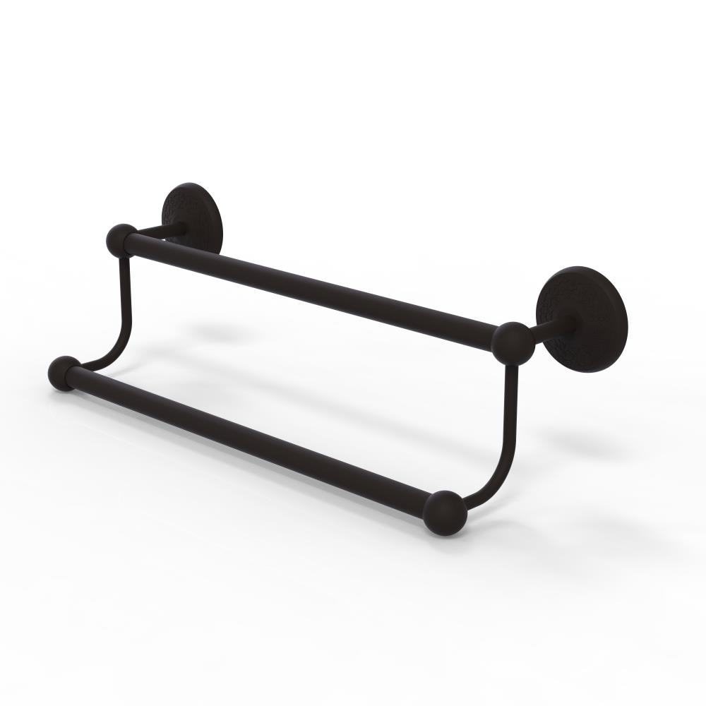 Allied Brass PMC-72/18-ORB Prestige Monte Carlo 18-in Oil-rubbed bronze Wall mount Double Towel Bar