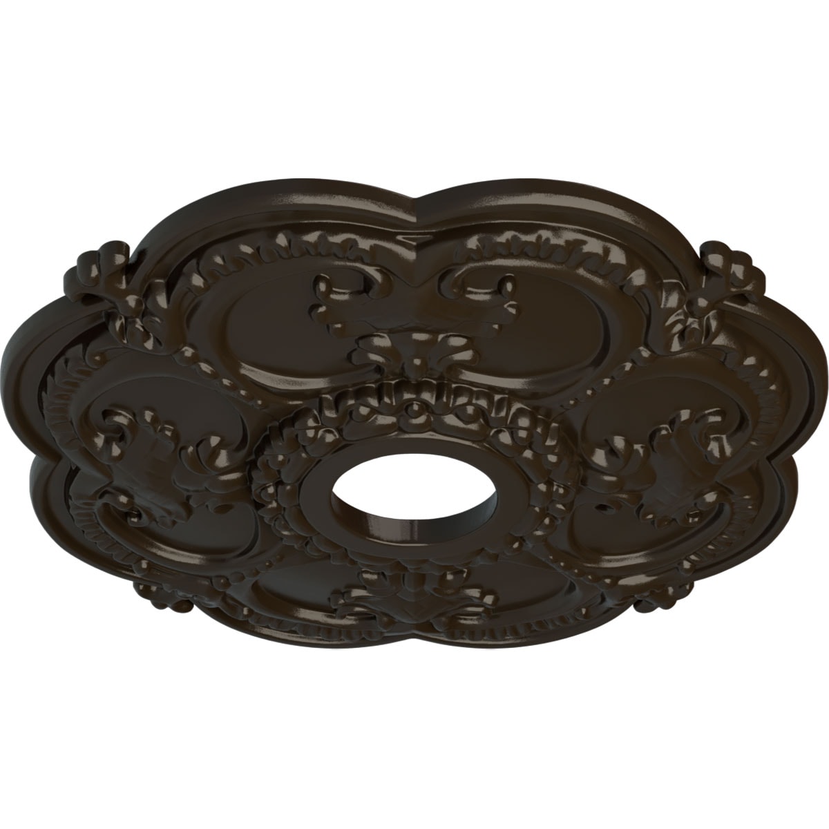 Ekena Millwork CM17ROSHF Ceiling-Medallions - View #2