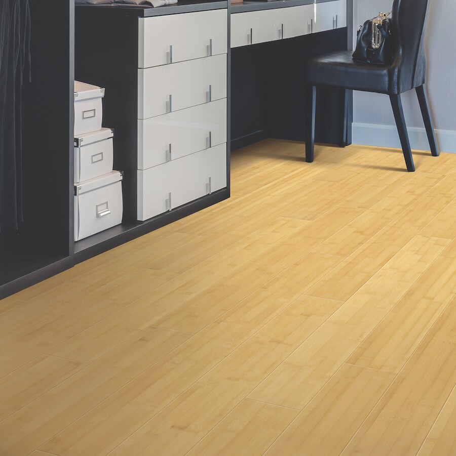 Natural Floors Bamboo 3 4 In W X 5 8 T 37 Smooth Traditional Solid Hardwood Flooring 23 Sq Ft At Lowes Com