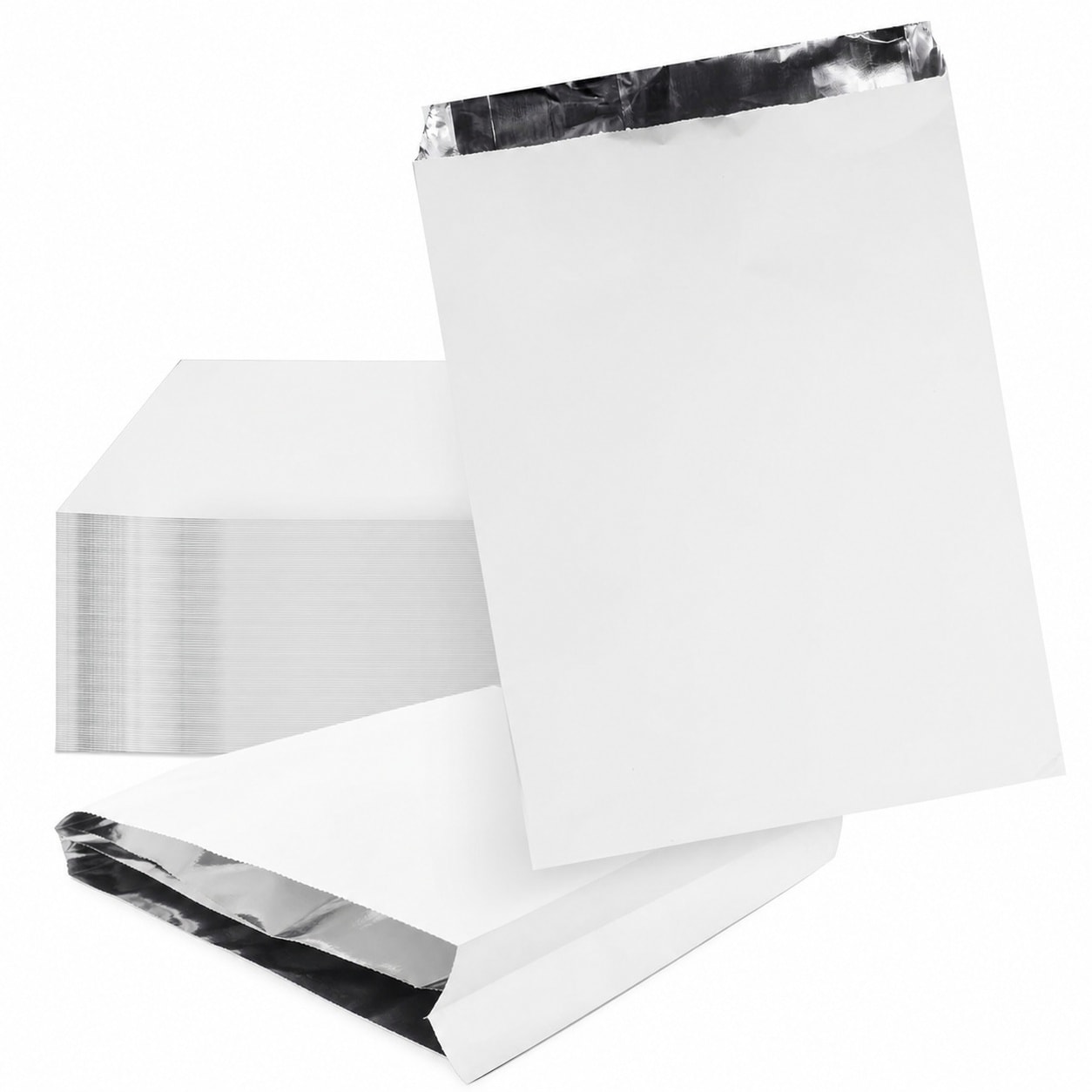 Aoibox  6 3 in x 10 1 in Aluminum Foil Insulated Sandwich Wrap Bags for Hot Food Burgers Burritos Food Trucks