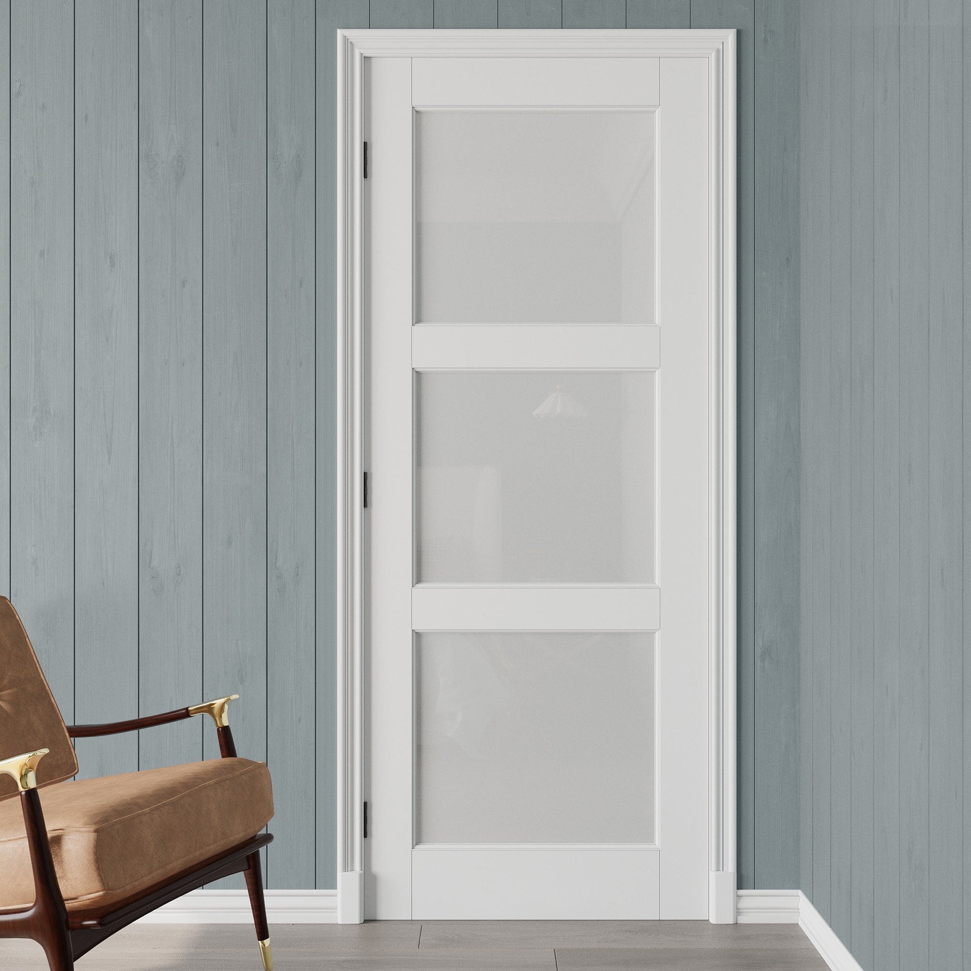 JUJUBON IN-PREPR-FM-SGBL-30R Pre-Hung-Doors - View #2