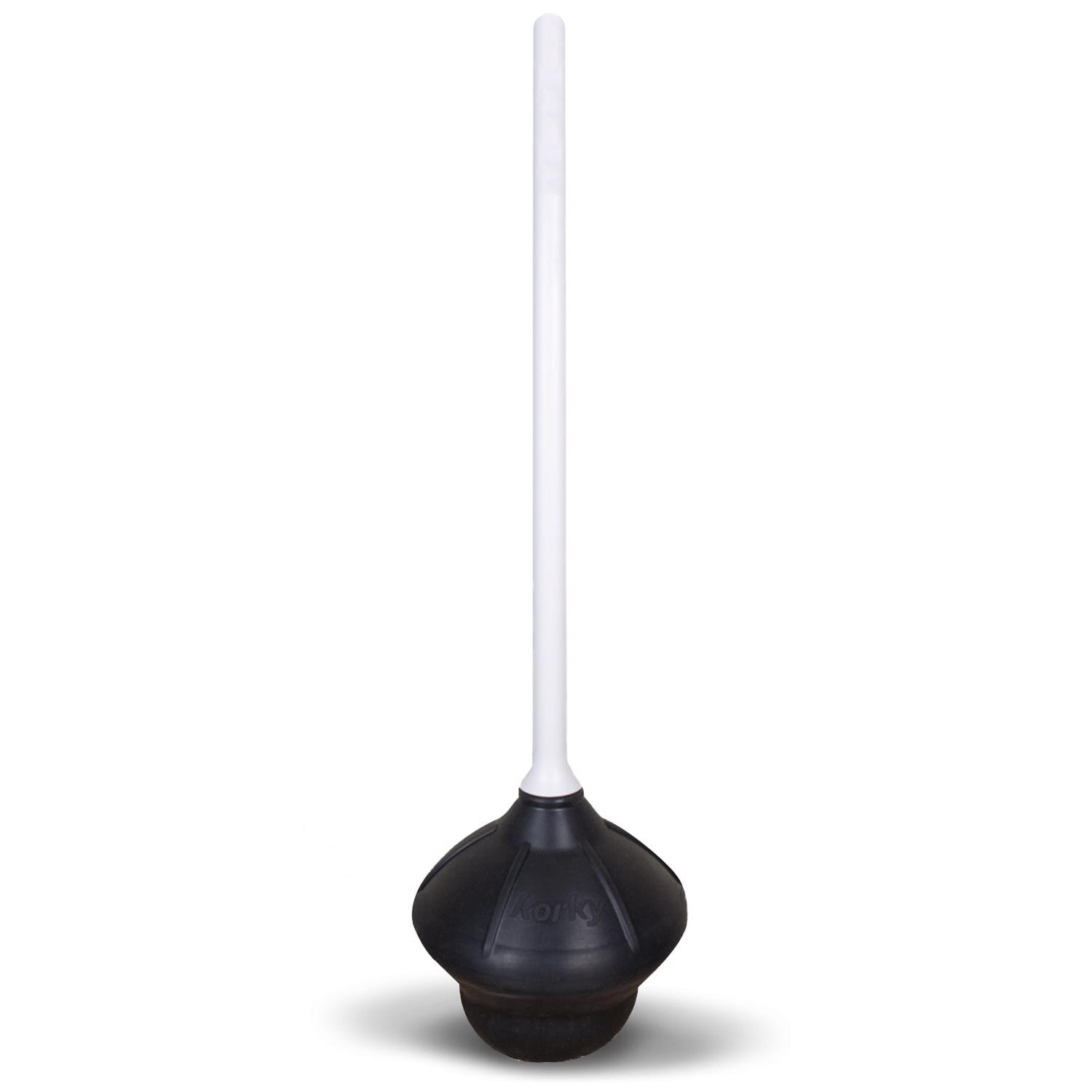 Korky Toilet Plunger 18 in. L X 6 in. D #EJD4011273