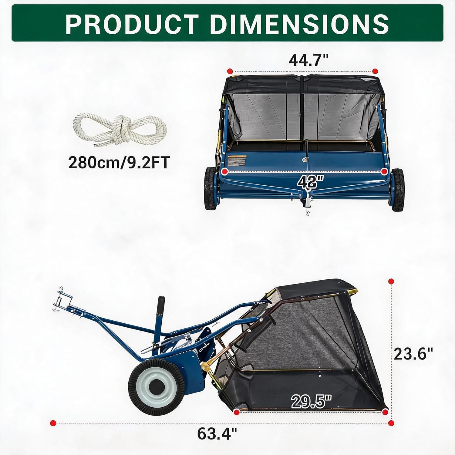 GAOMON LSPPJOK-Z8SPNBC6VL lawnsweeper - View #2