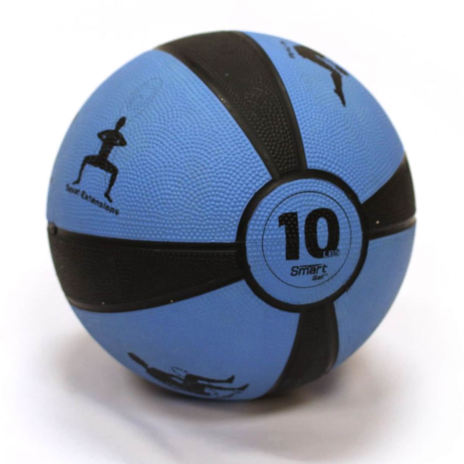 Prism Fitness  400-150-004 10 Pound Weighted Fitness Smart Medicine Ball Blue