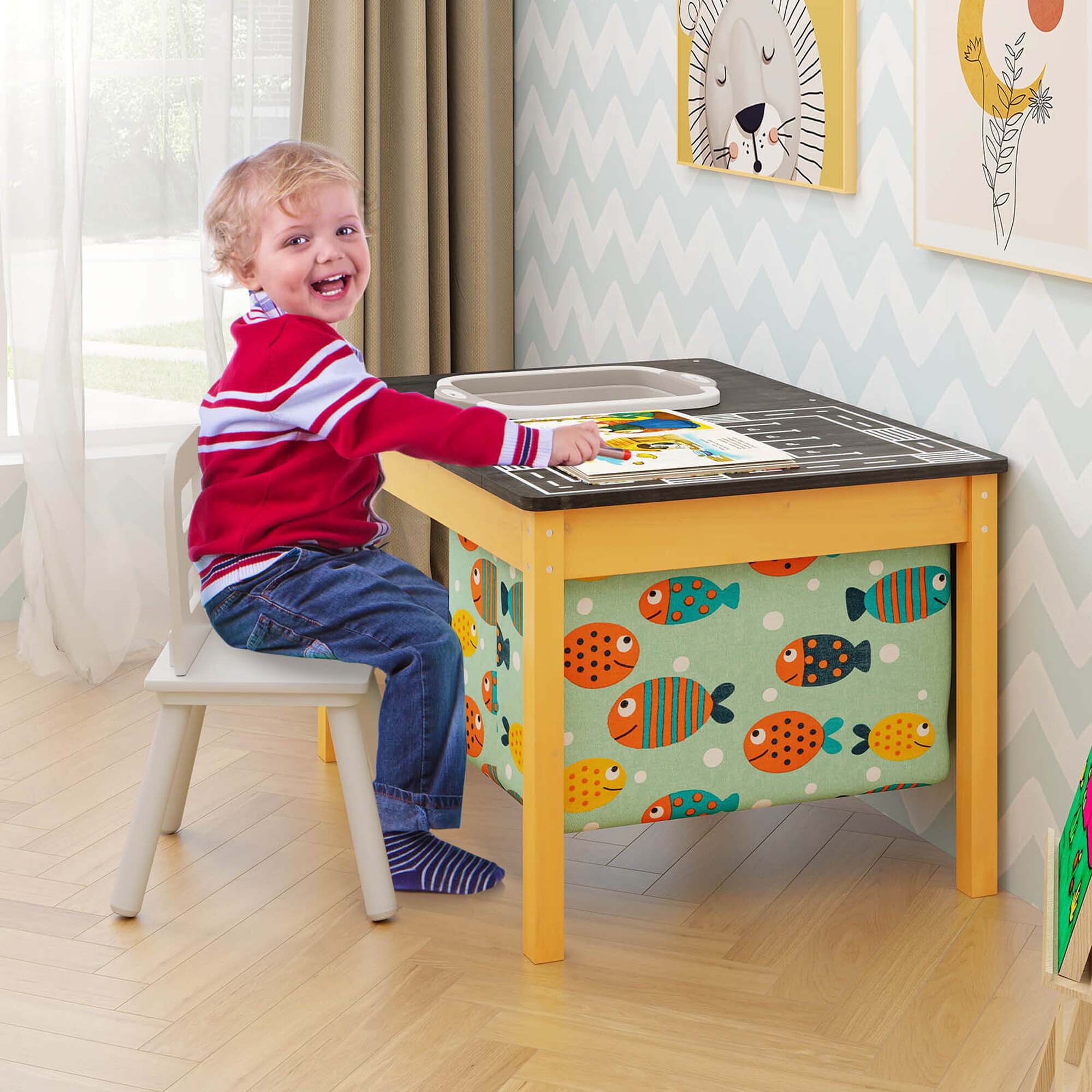 Costway HCST02051 Kids-Play-Tables - View #7