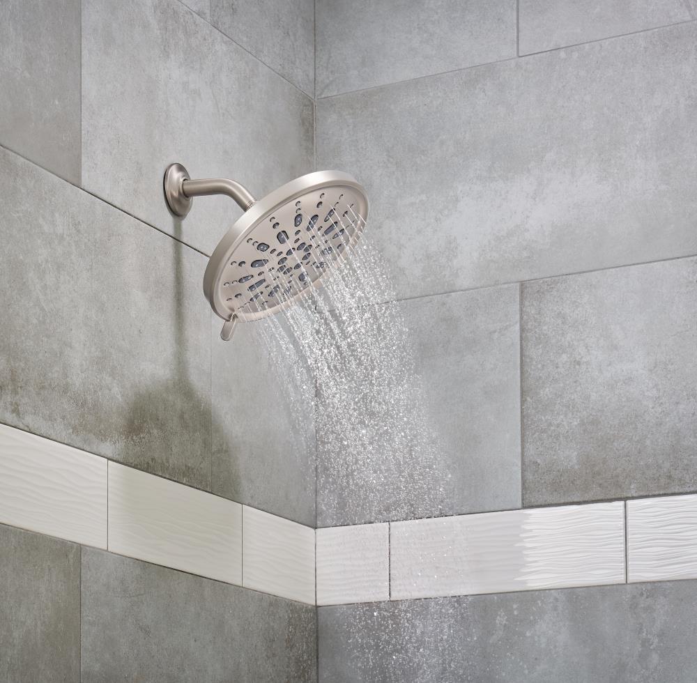 Moen Enthrall Spot Resist Brushed Nickel Fixed Showerhead 2.5-GPM 