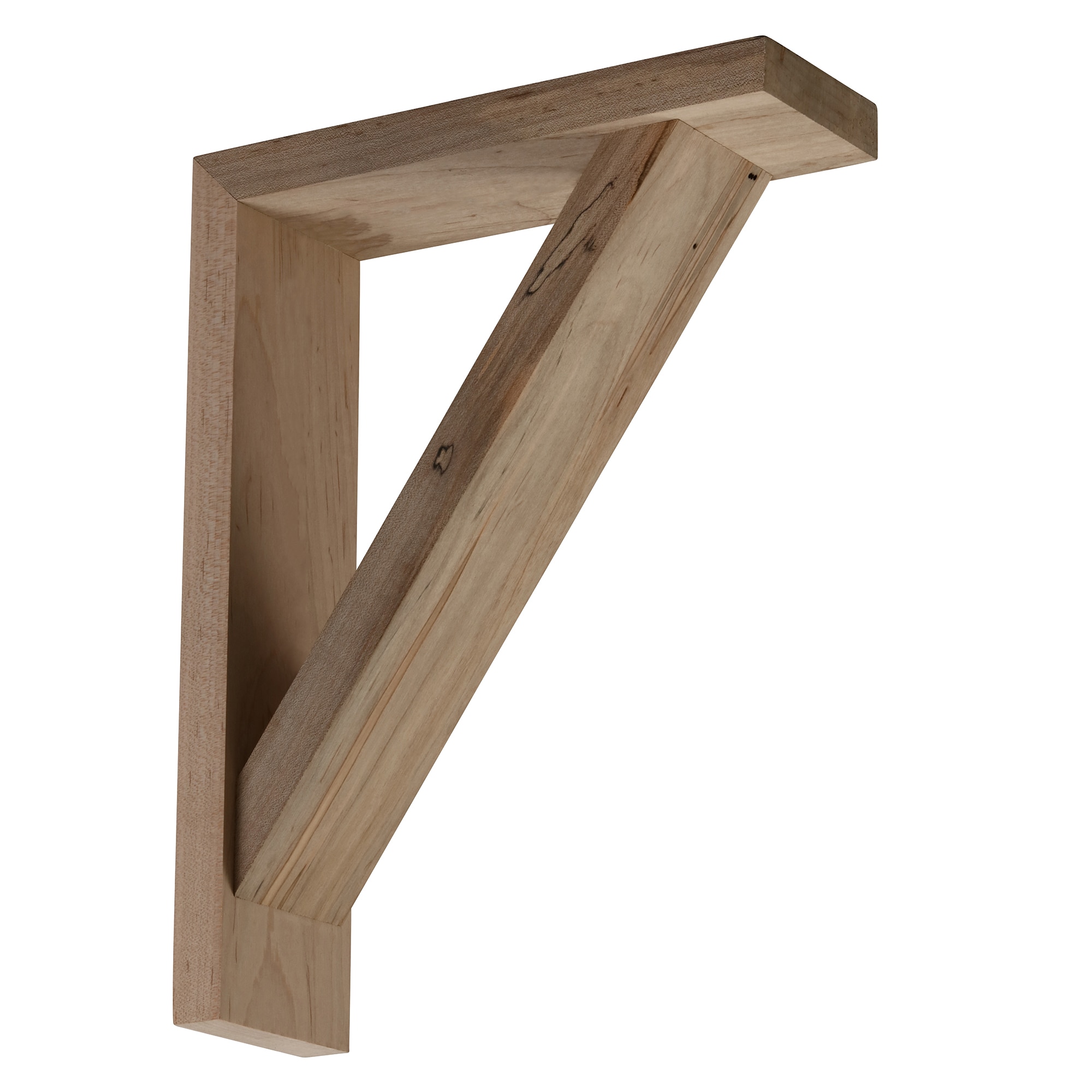 Ideal for 10" - 11.5" Shelves Wooden Shelf Brackets x 4 
