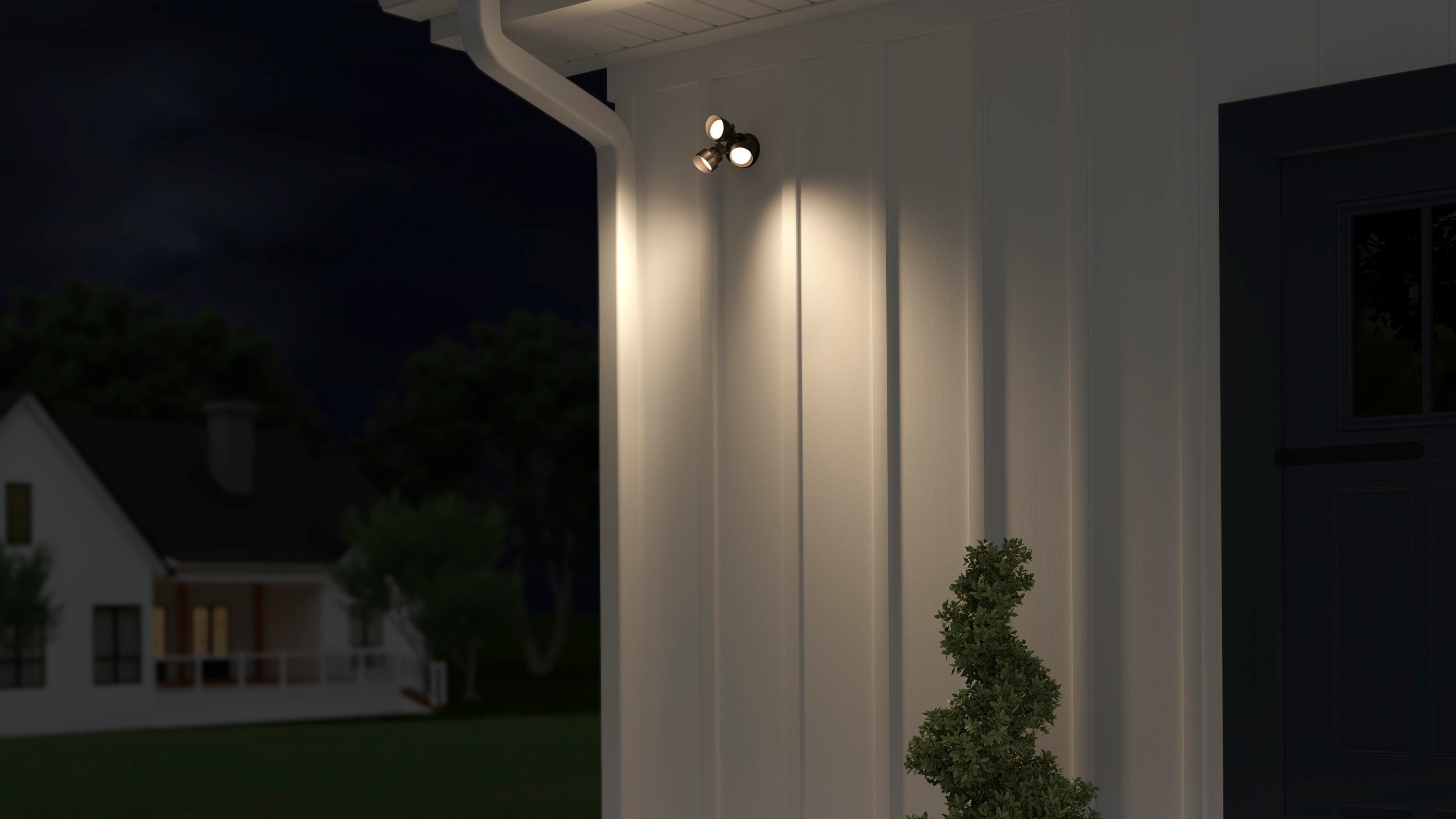 Lithonia Lighting OLF3RH40K120PEDDBM4 Dusk-Dawn-Lighting - View #2