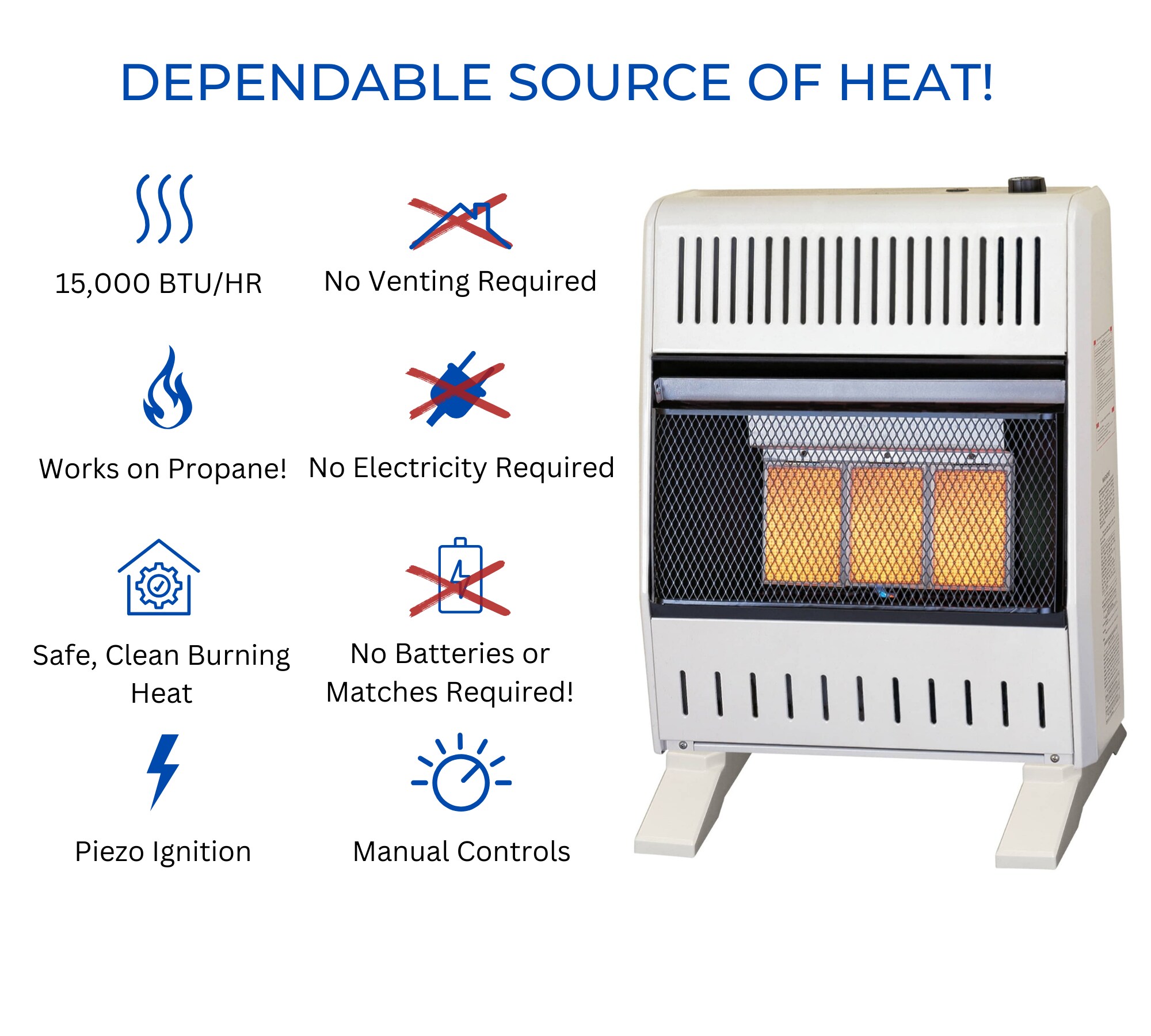 ProCom ML150HPA-B Gas-Heaters - View #3