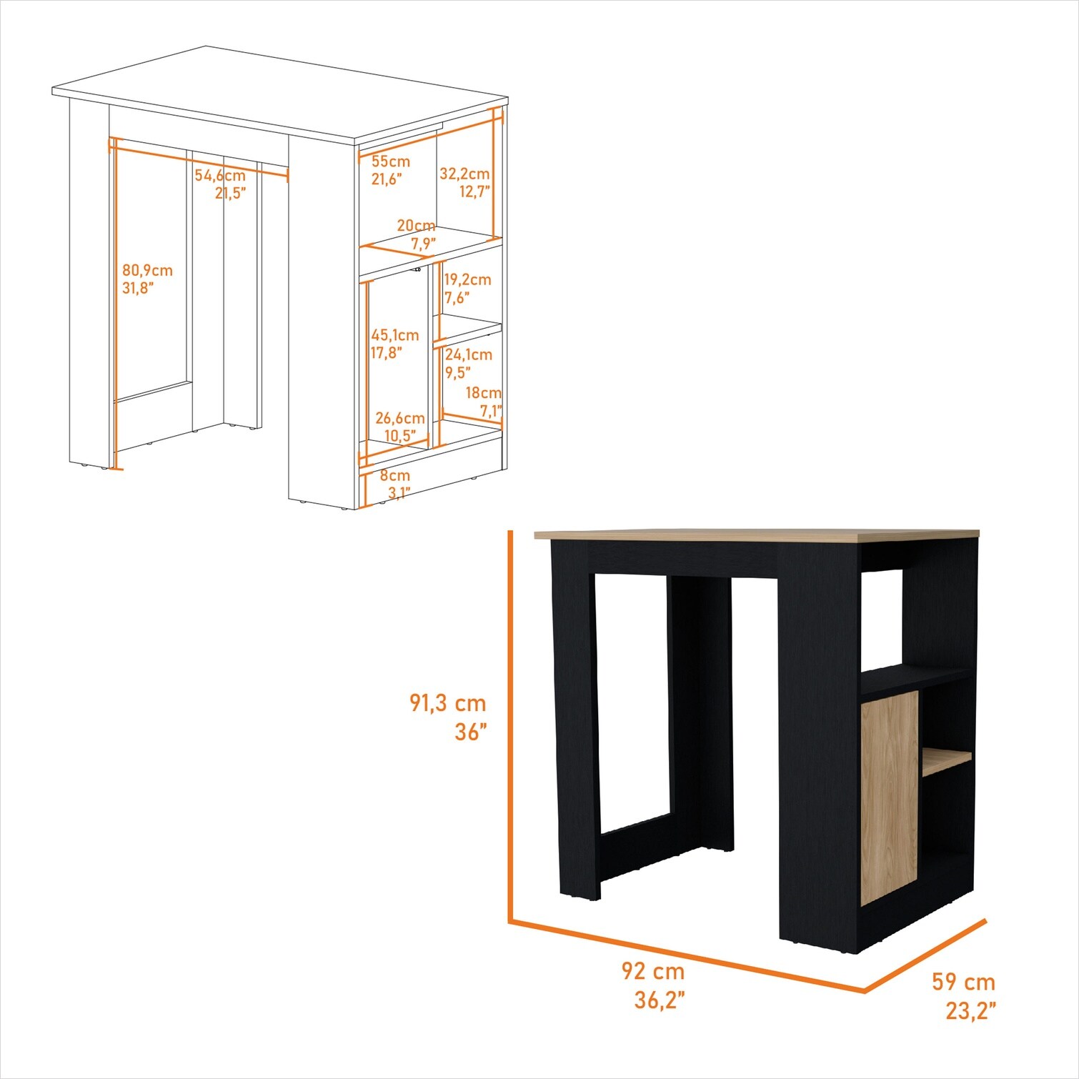 FlowLuxe 905RRSN9T1PD Kitchen-Furniture - View #7
