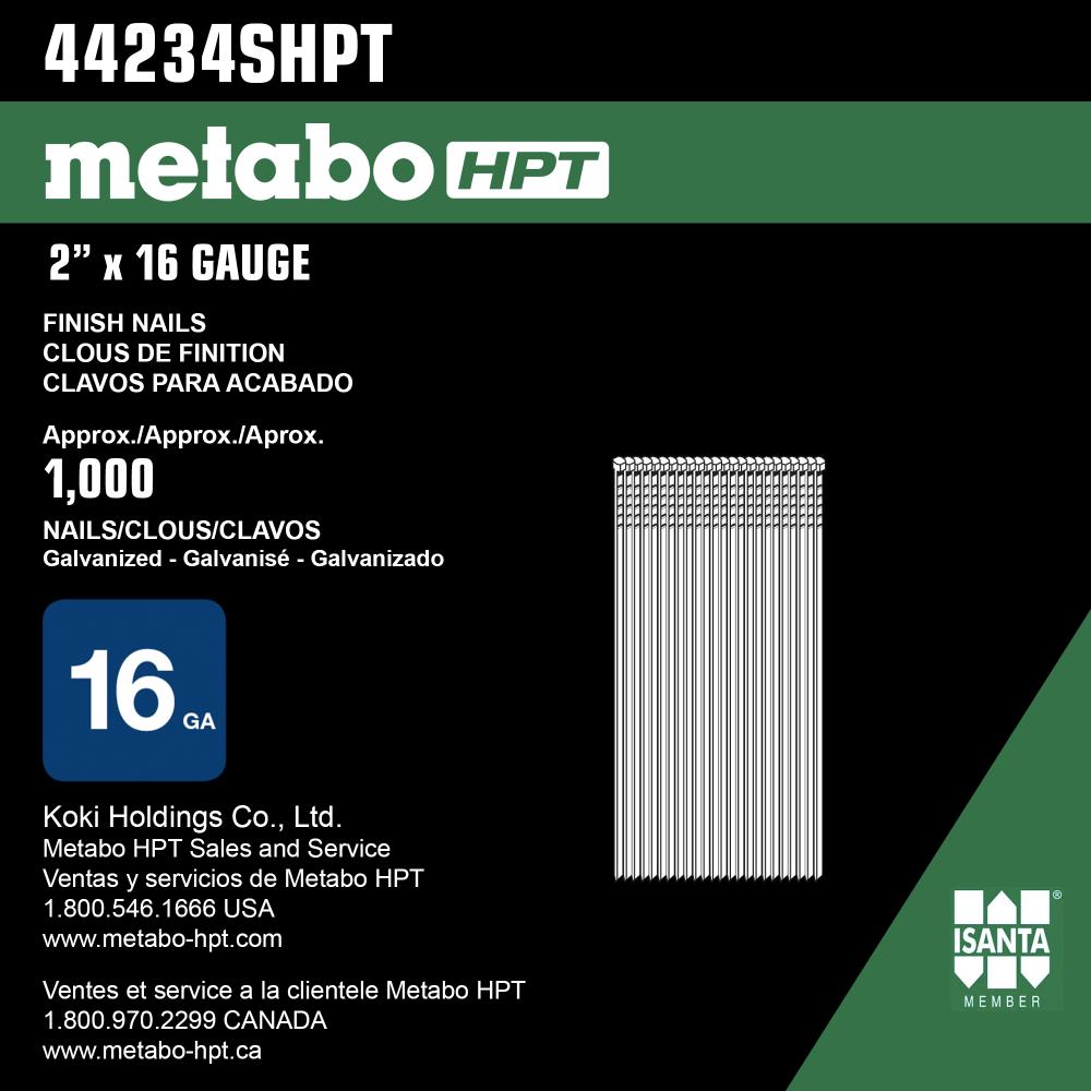Metabo HPT 44234SHPT Brads-And-Finish-Nails - View #3