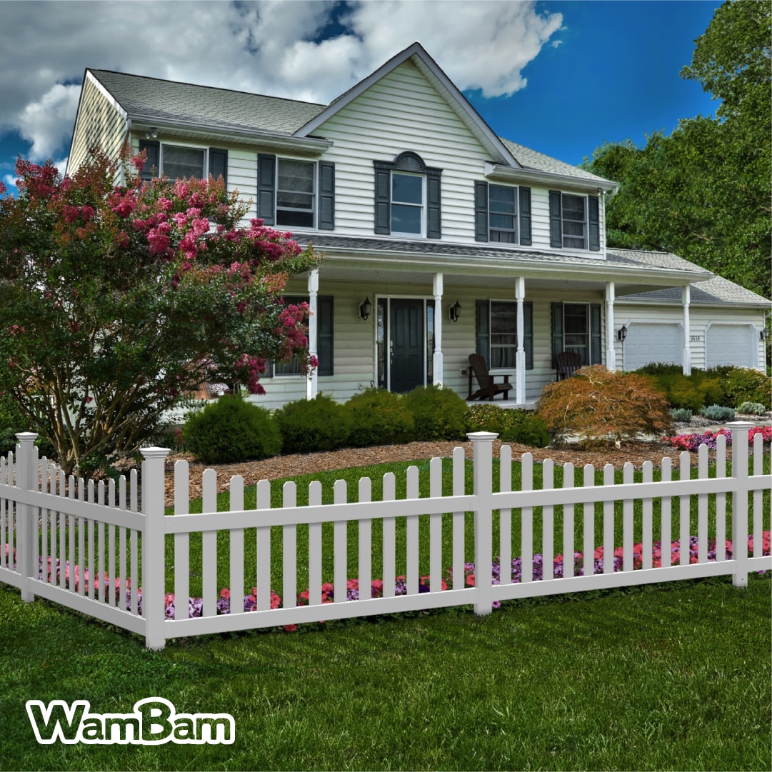 WamBam Fence ZP19041 Vinyl-Fence-Panels - View #2