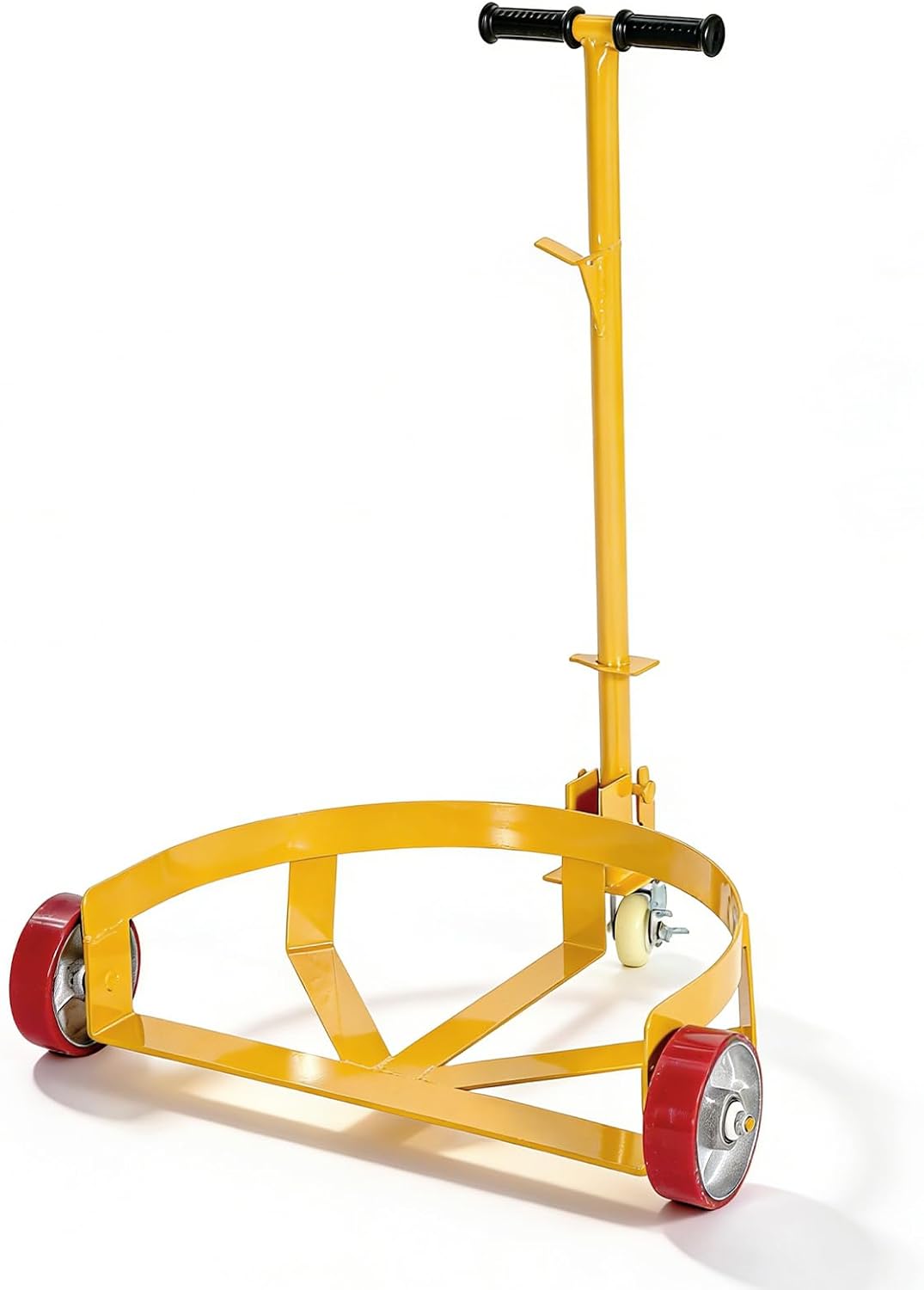 GAOMON 55 Gallon Drum Dolly Cart Heavy Duty 1200 lbs Steel Barrel Dolly with Wheels and Handle for Warehouse Garage Garden Transport