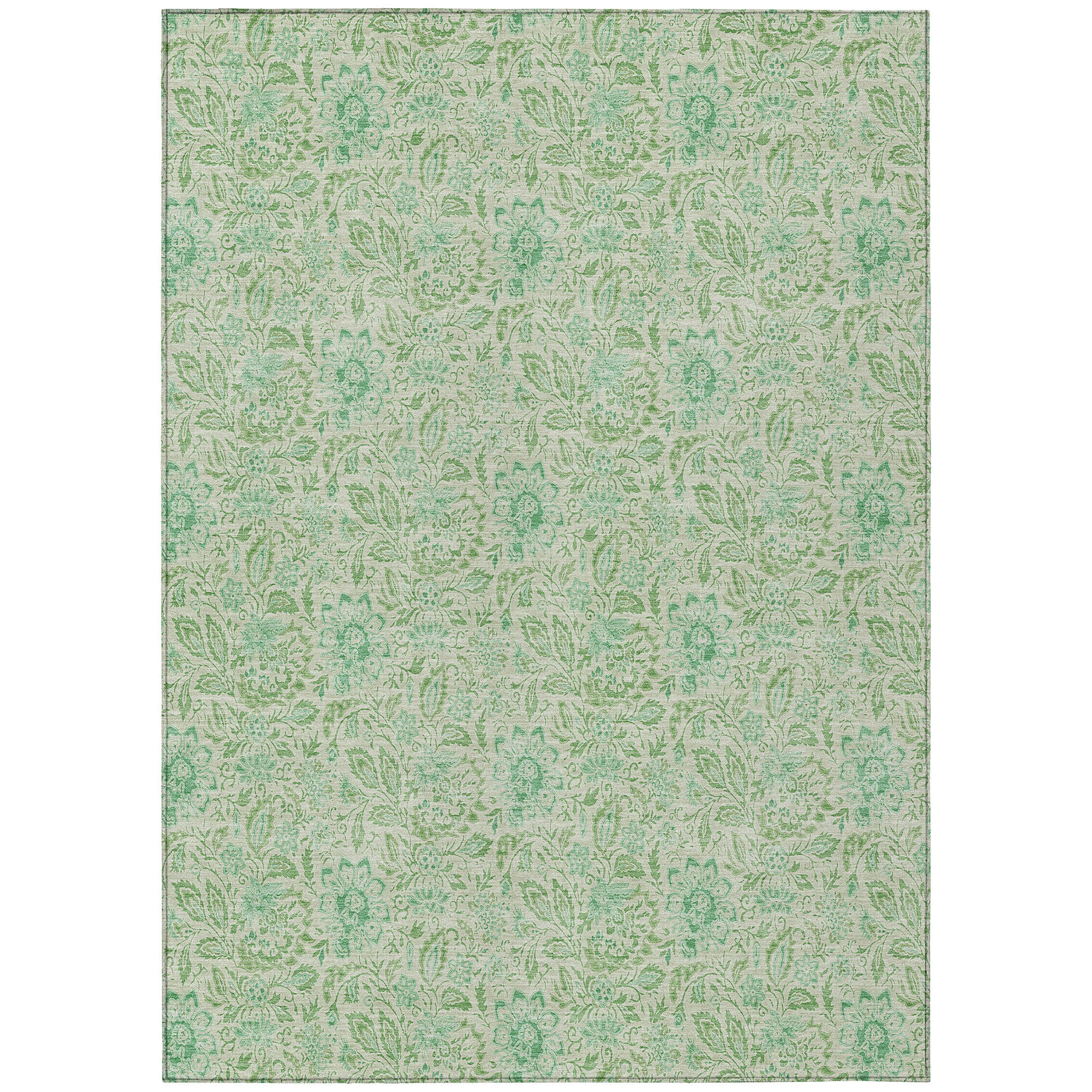 Addison Rugs ACN660SA30X46 Chantille ACN660SA 2 x 3 (ft) Polyester Sage Rectangular Indoor/Outdoor Geometric Machine washable Area rug