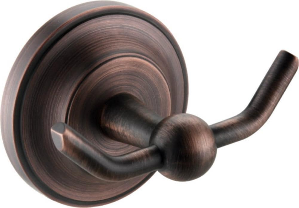 Paradise Bathworks 63477 Elysium Venetian bronze Double -Hook Wall mount Towel Hook