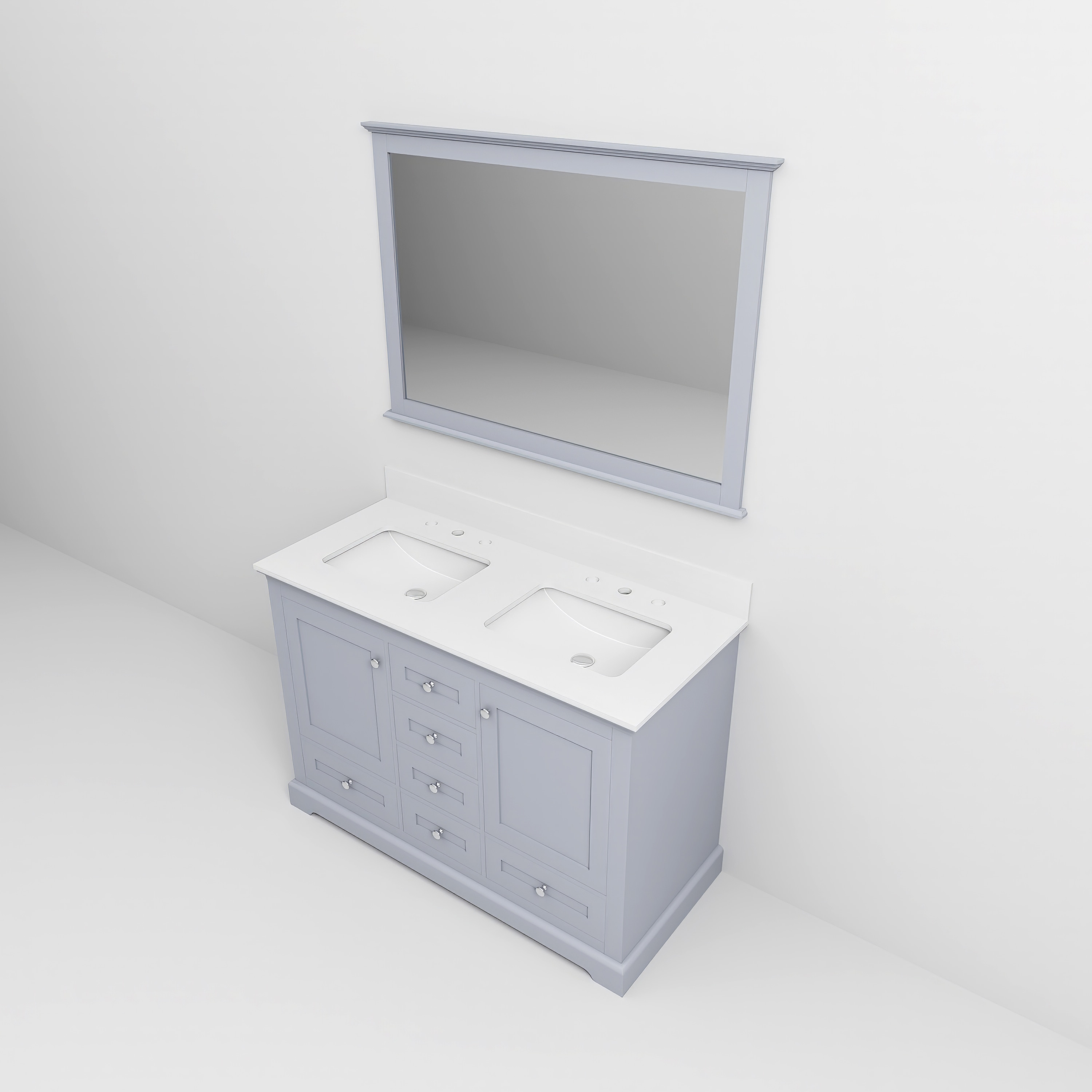 Lexora LD342248DBWQM46 Bath-Vanity-Combo - View #10
