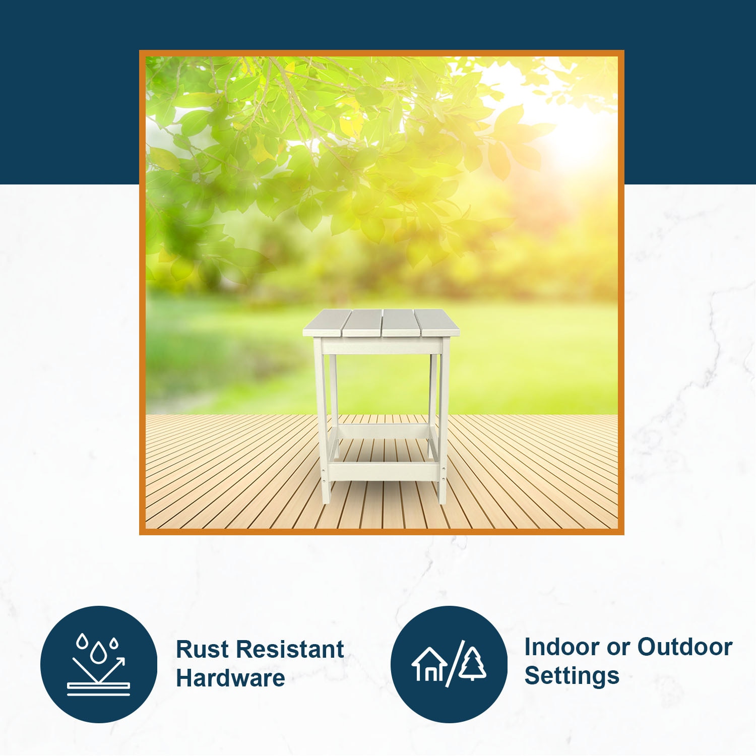 Shine Company 7601WT Patio-Tables - View #8
