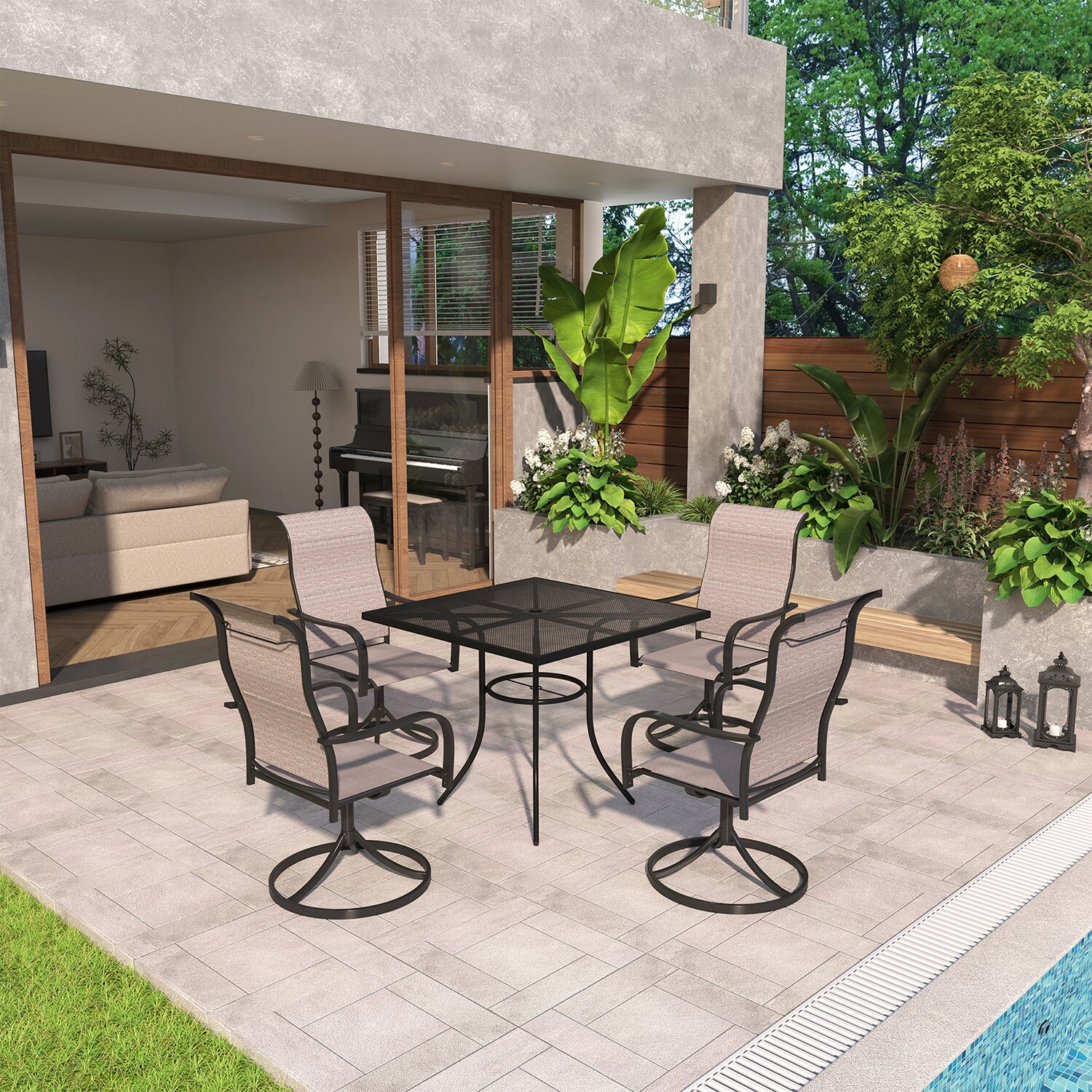 Mondawe MO-7SL4ZY1STBL Patio-Dining-Sets - View #2