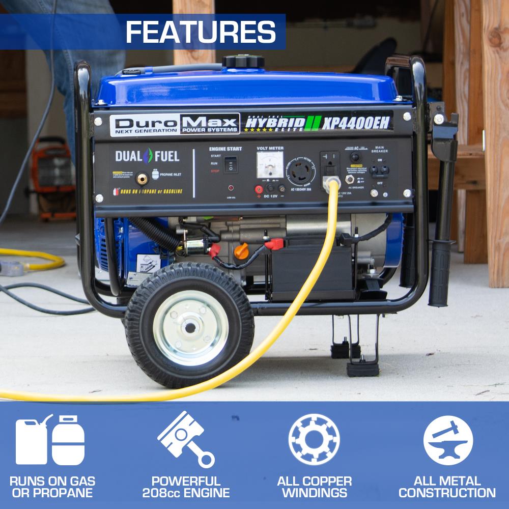 DuroMax XP4400EH Portable-Generators - View #3
