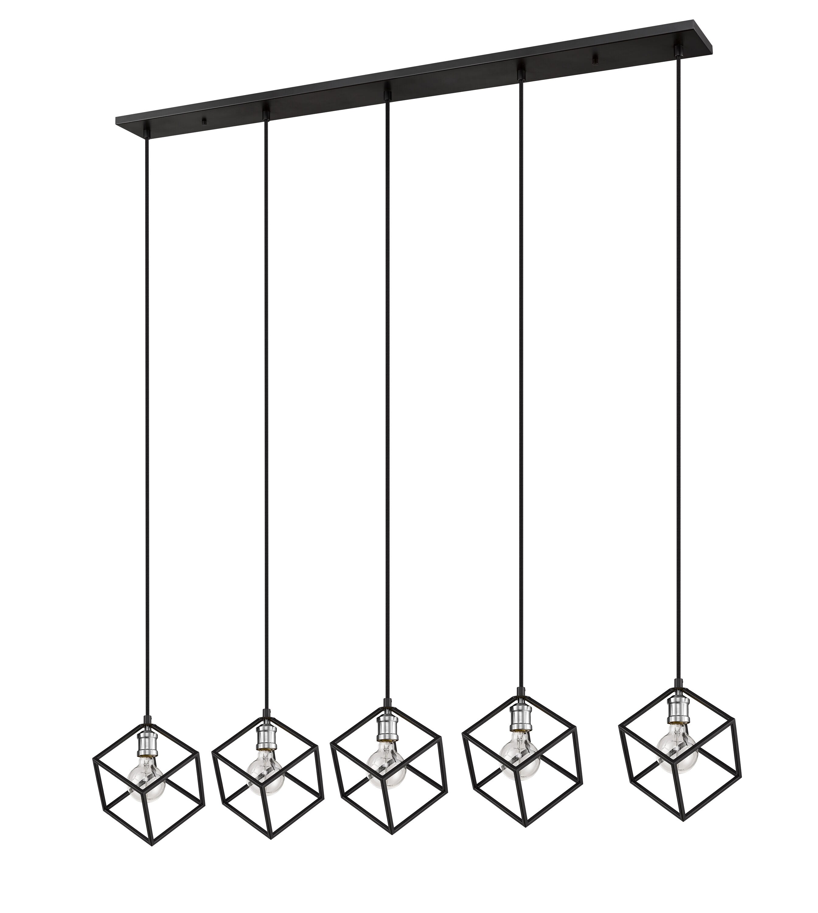 Z-Lite 478-5L-MB-BN Pendant-Lights - View #6