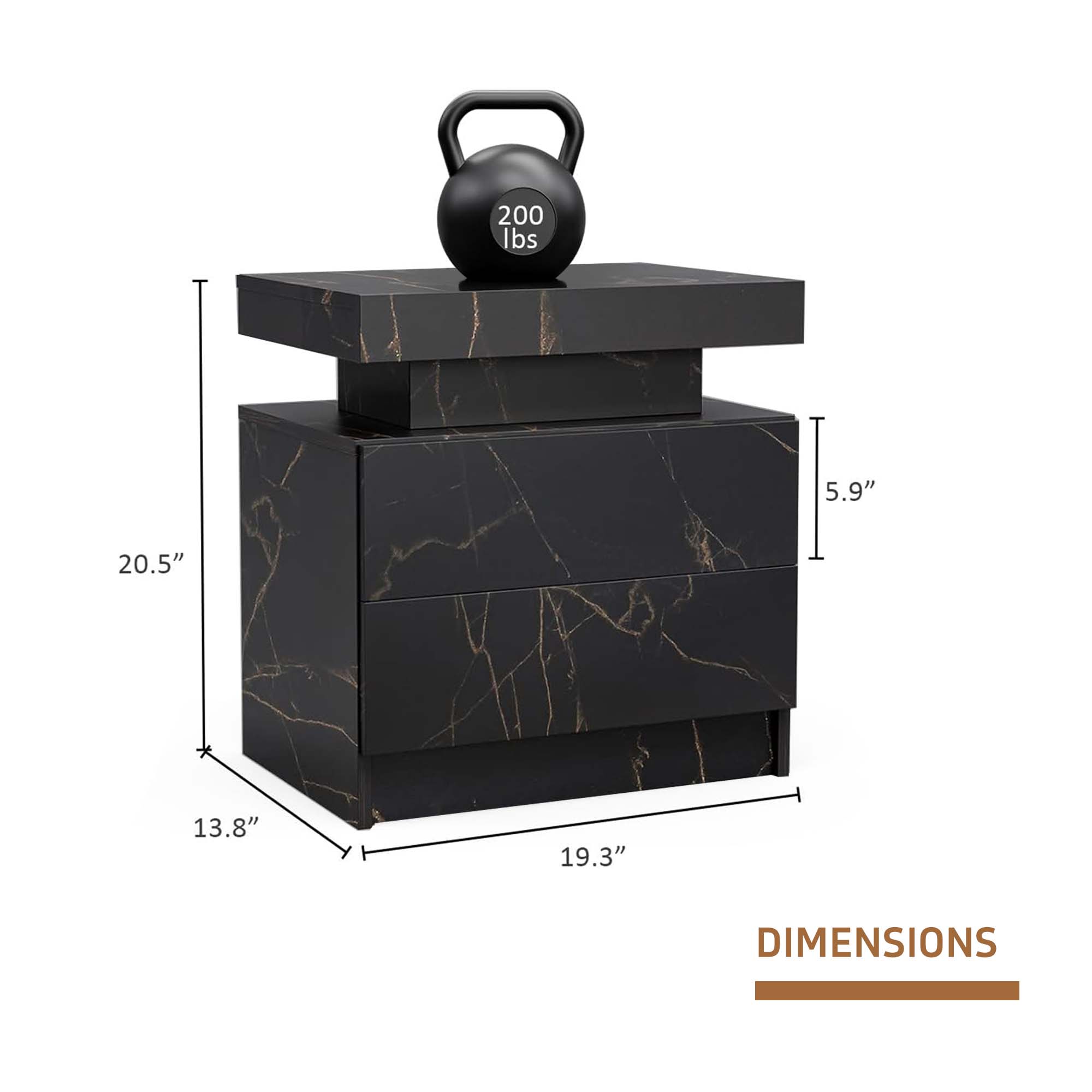 Sunrinx MG9-ND-8 nightstands - View #8