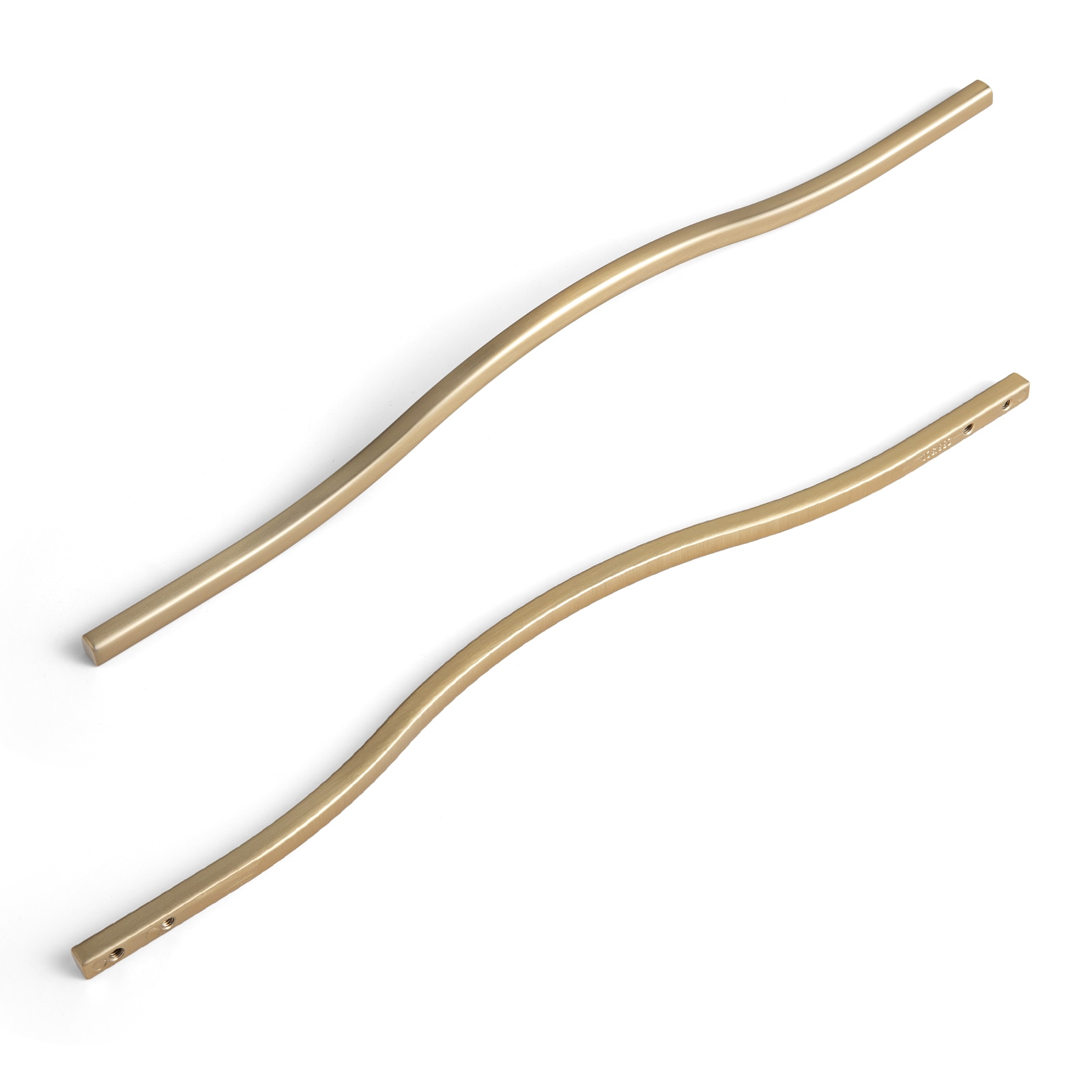Miaokesen 6175UBR-288/320 11-3/8-in or 12-5/8-in , 288mm or 320mm Center to Center Champagne Bronze Arch Handle 6 -Pack