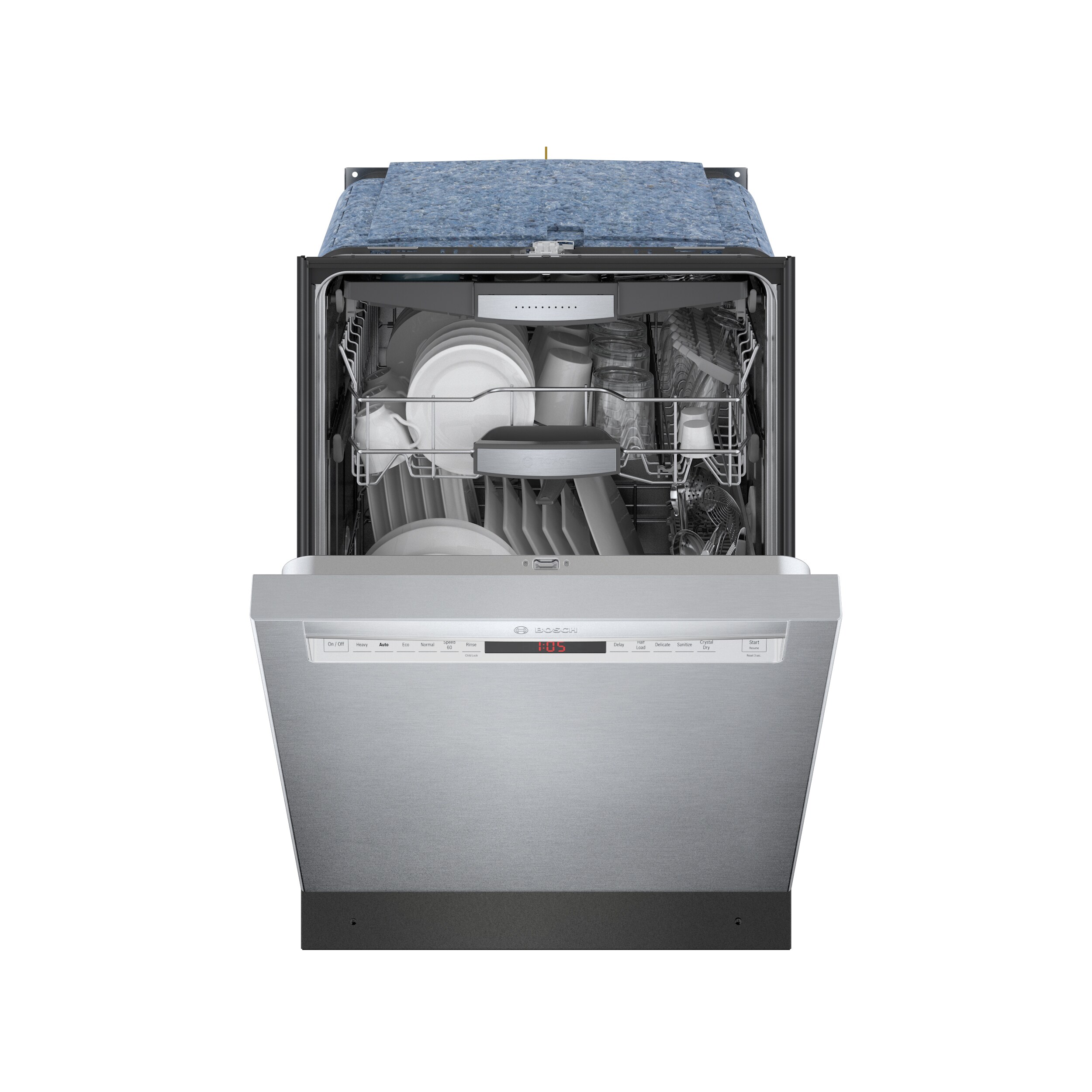 Bosch 800 Series Front Control 24 in Built In Dishwasher With