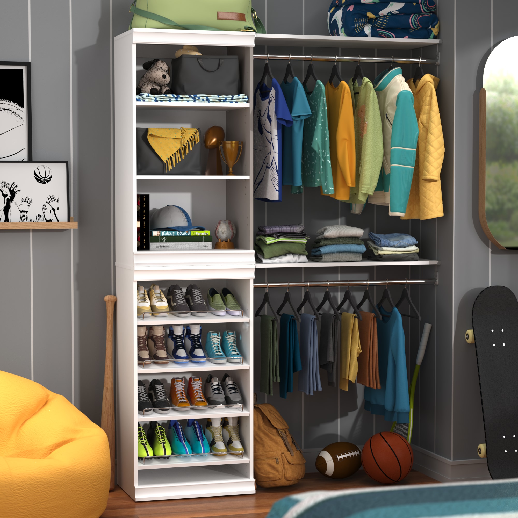 ClosetMaid 10000-04800 Wood-Closet-Kits - View #4