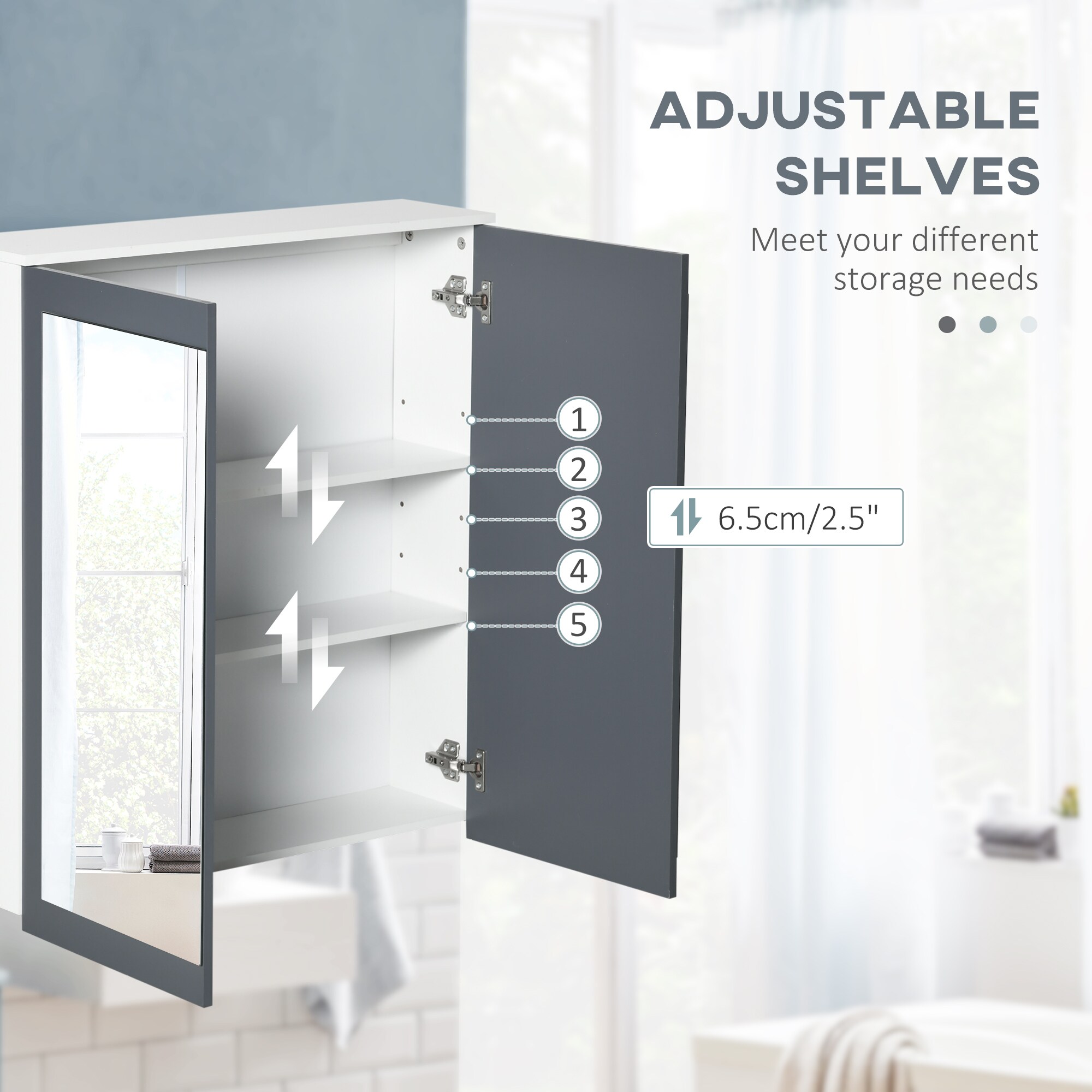 Forclover HYFE-65489 Bathroom-Medicine-Cabinets - View #6