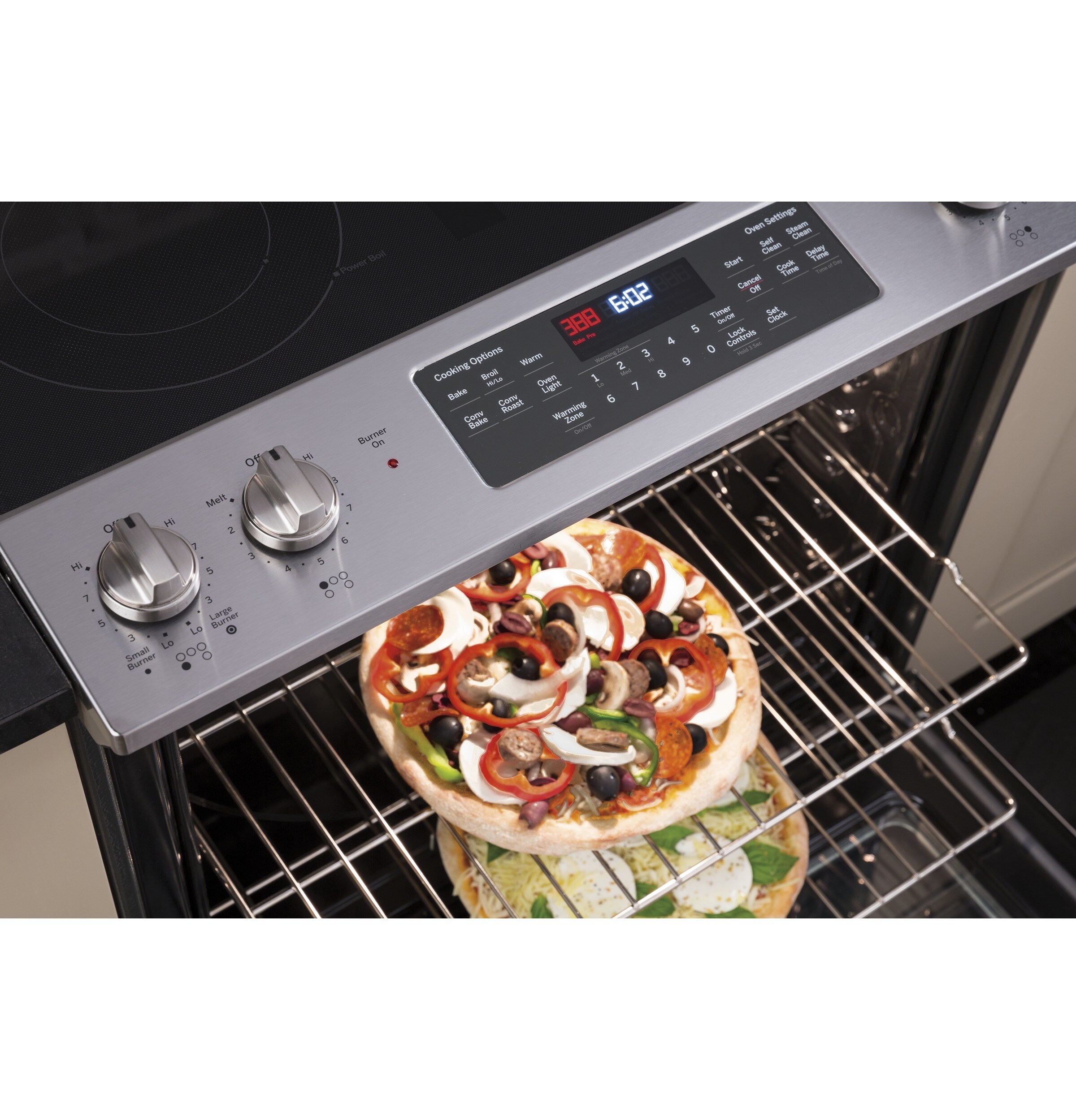 GE - JS760SPSS - GE® 30 Slide-In Electric Convection Range with