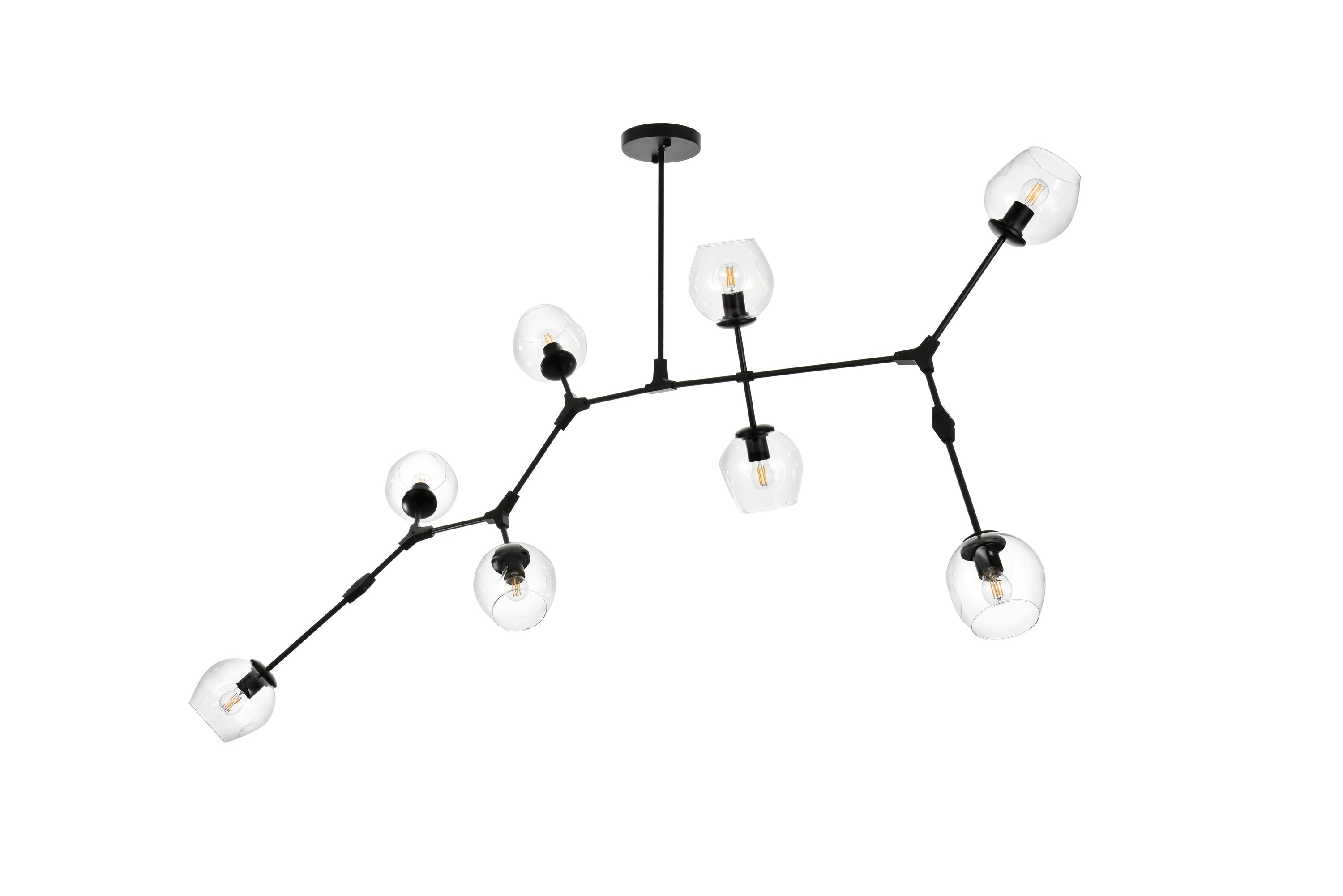 Elegant Decor HF5136G74BK b090015 - View #8