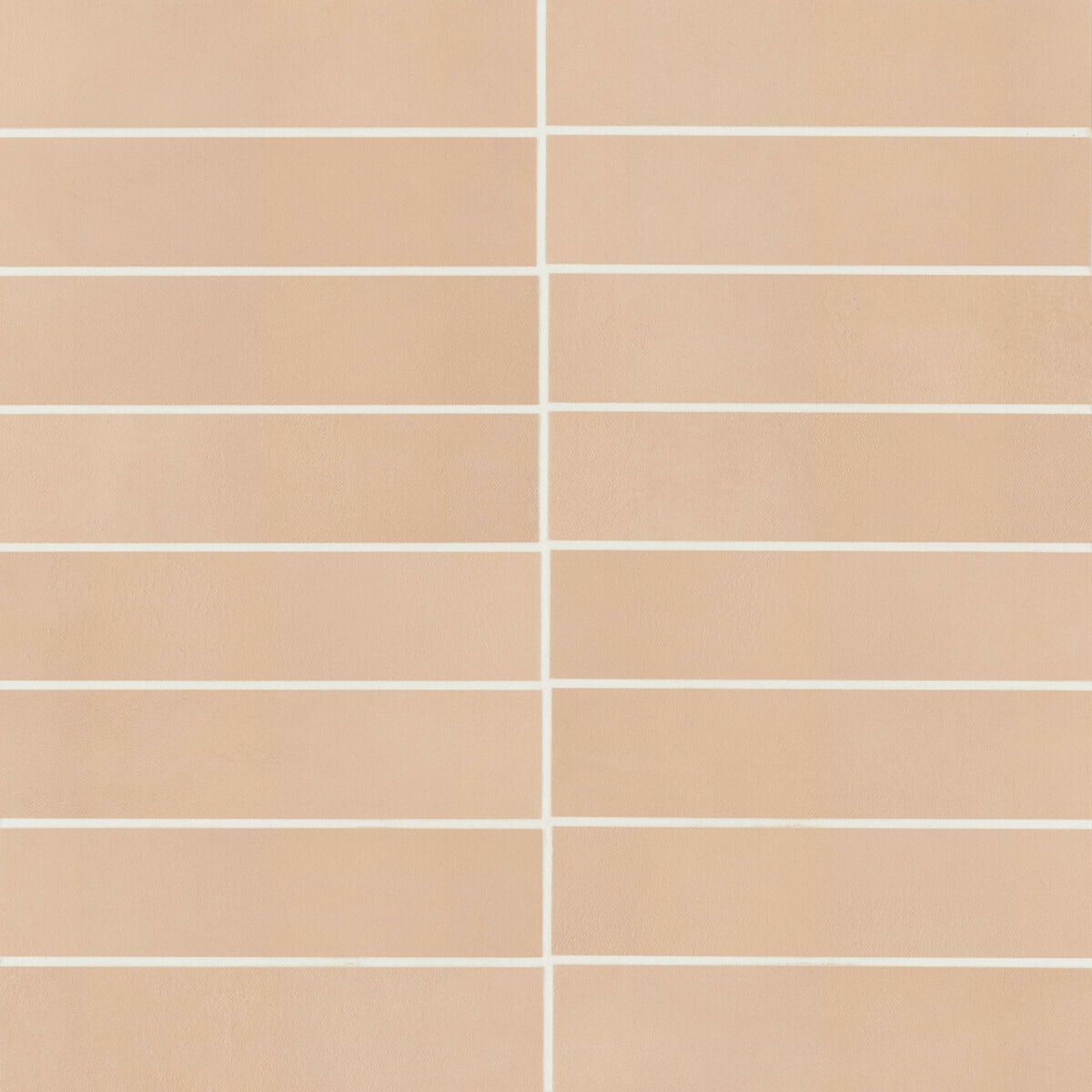 Bedrosians 100001019 Sahara Rose 3-in x 12-in Matte Porcelain Subway Floor and Wall Tile (11.63-sq. ft/ Carton)