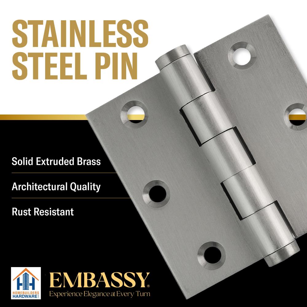 EMBASSY 3030US15B-1 Entry-Door-Hinges - View #7