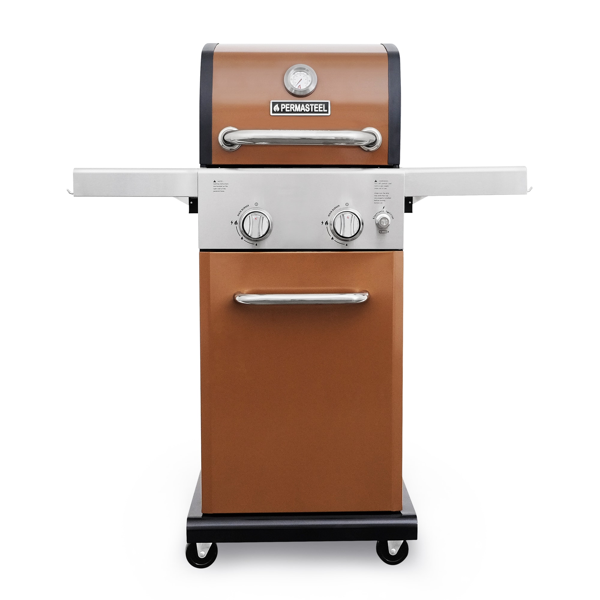 Permasteel Copper 2-Burner Liquid Propane Gas Grill PG-40201-CO Sansujyuku sansujyuku.com