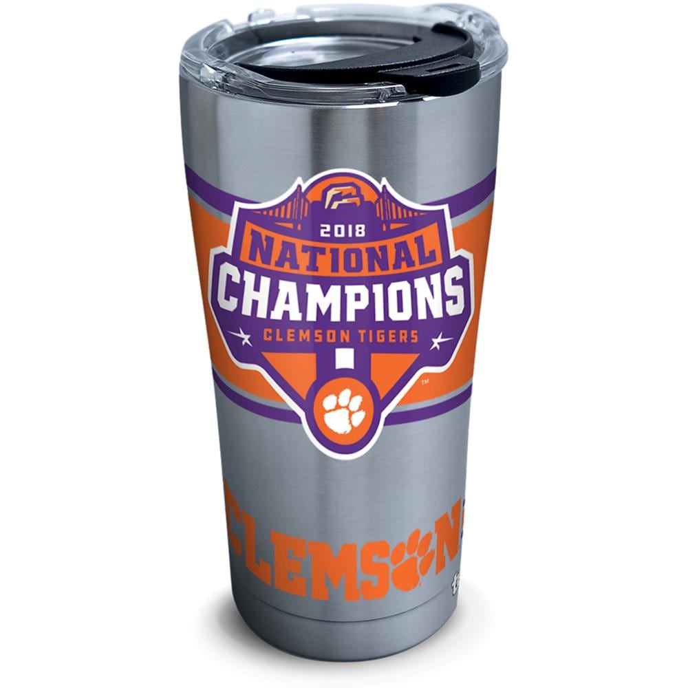Tervis 1322769 Clemson Tigers NCAA 20 -fl oz Stainless steel Tumbler -