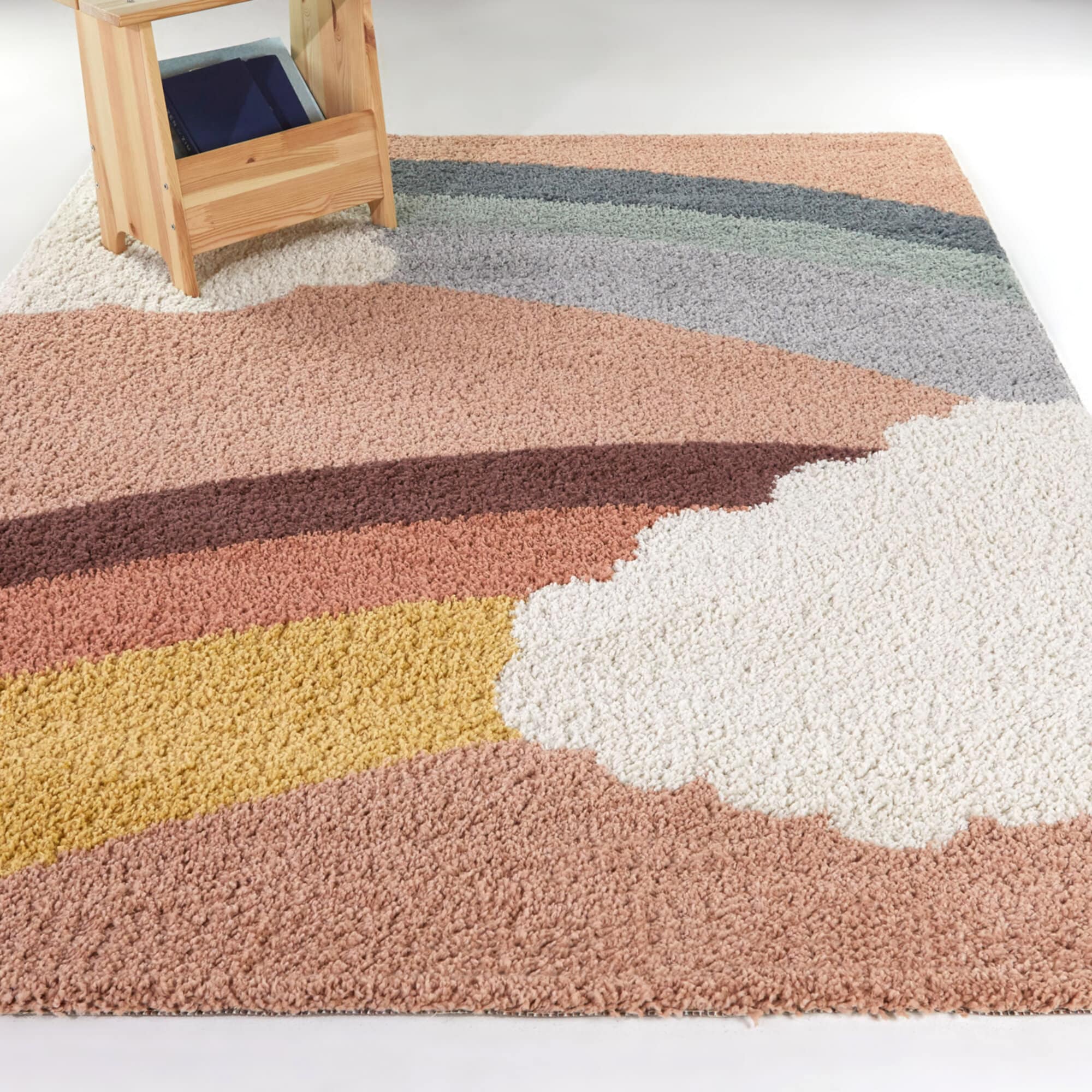 Balta 3111260 5 x 6 (ft) Polypropylene Pink Rectangular Indoor Global Area rug
