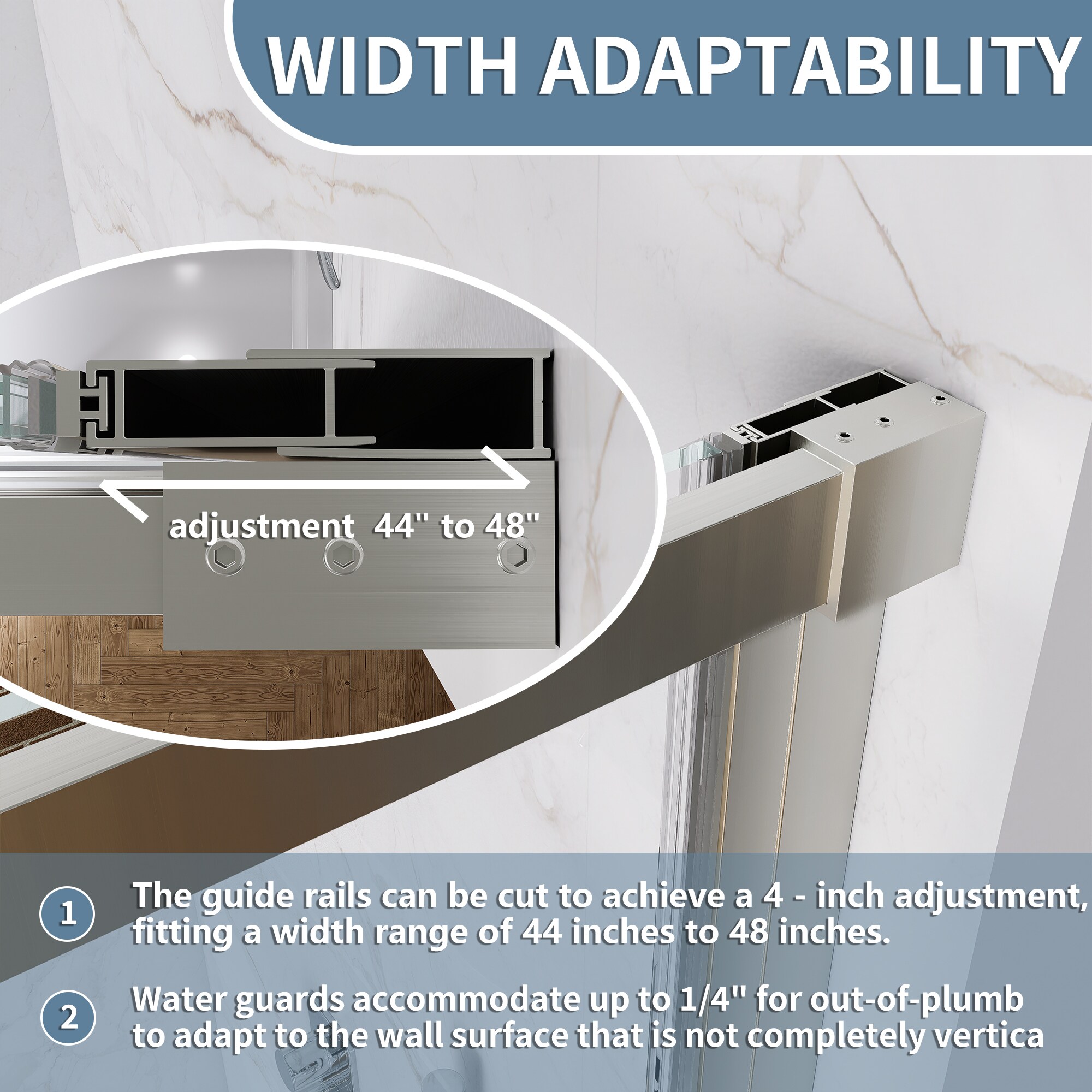 Vanityfus VF22F4874S06CBN Shower-Doors - View #6
