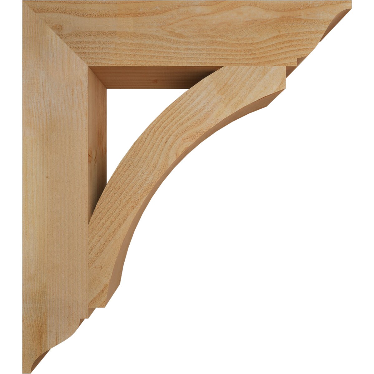 Ekena Millwork BKT06X30X34THR01RDF Exterior-Brackets-Braces - View #3