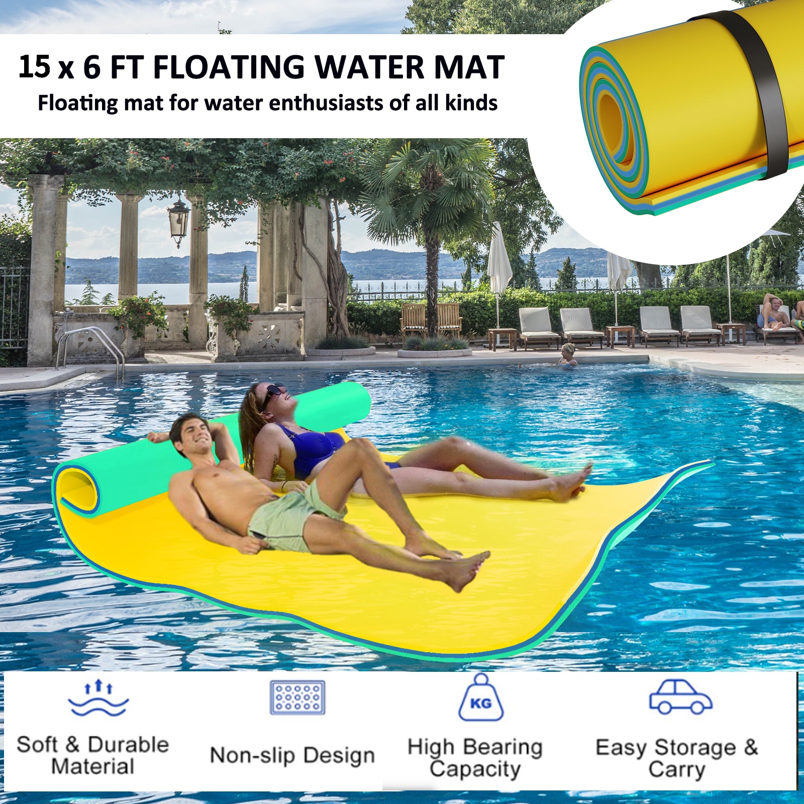 Runesay QCFLOPAD-03 Pool-Table-Covers - View #3