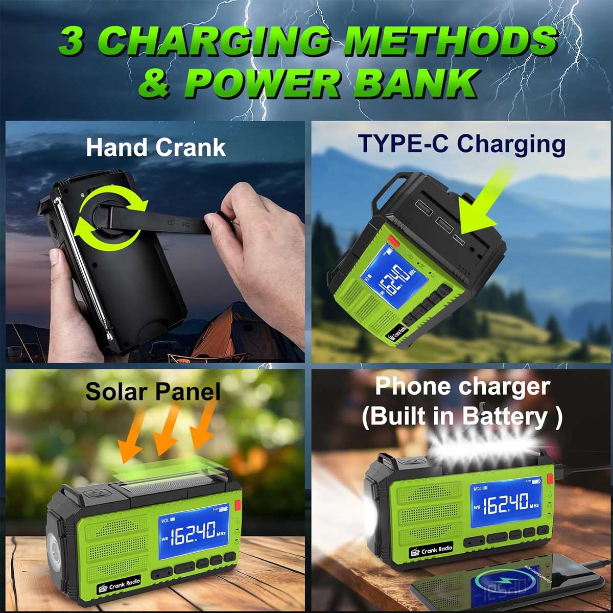 Aoibox LAWR0917016 Weather-Radio - View #5