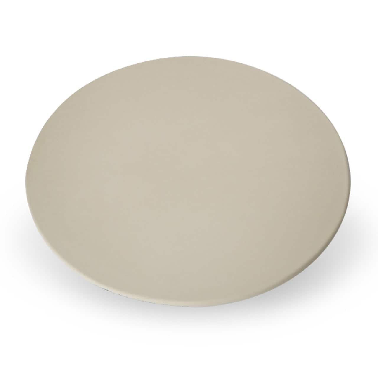 Lehman's 100017070 Ohio Stoneware Pizza Stone - 14 inch Natural - Unglazed for Even Heat Distribution - Easy Care