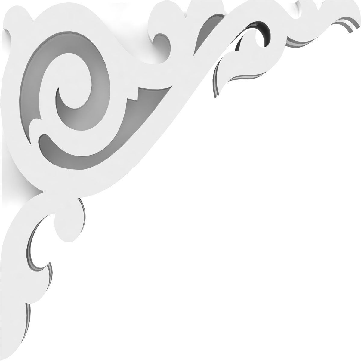 Ekena Millwork CORP01X08X08BA corbels - View #3