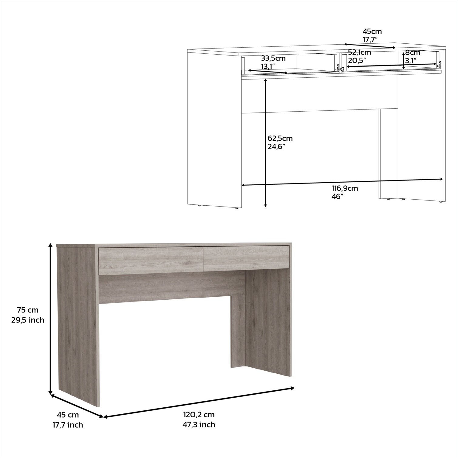 Watnature ZRILE59E9ADT desks - View #3