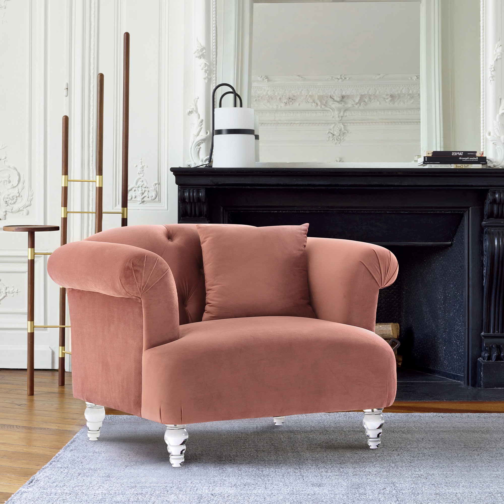 Armen Living LCEG1BLUSH chairs - View #4