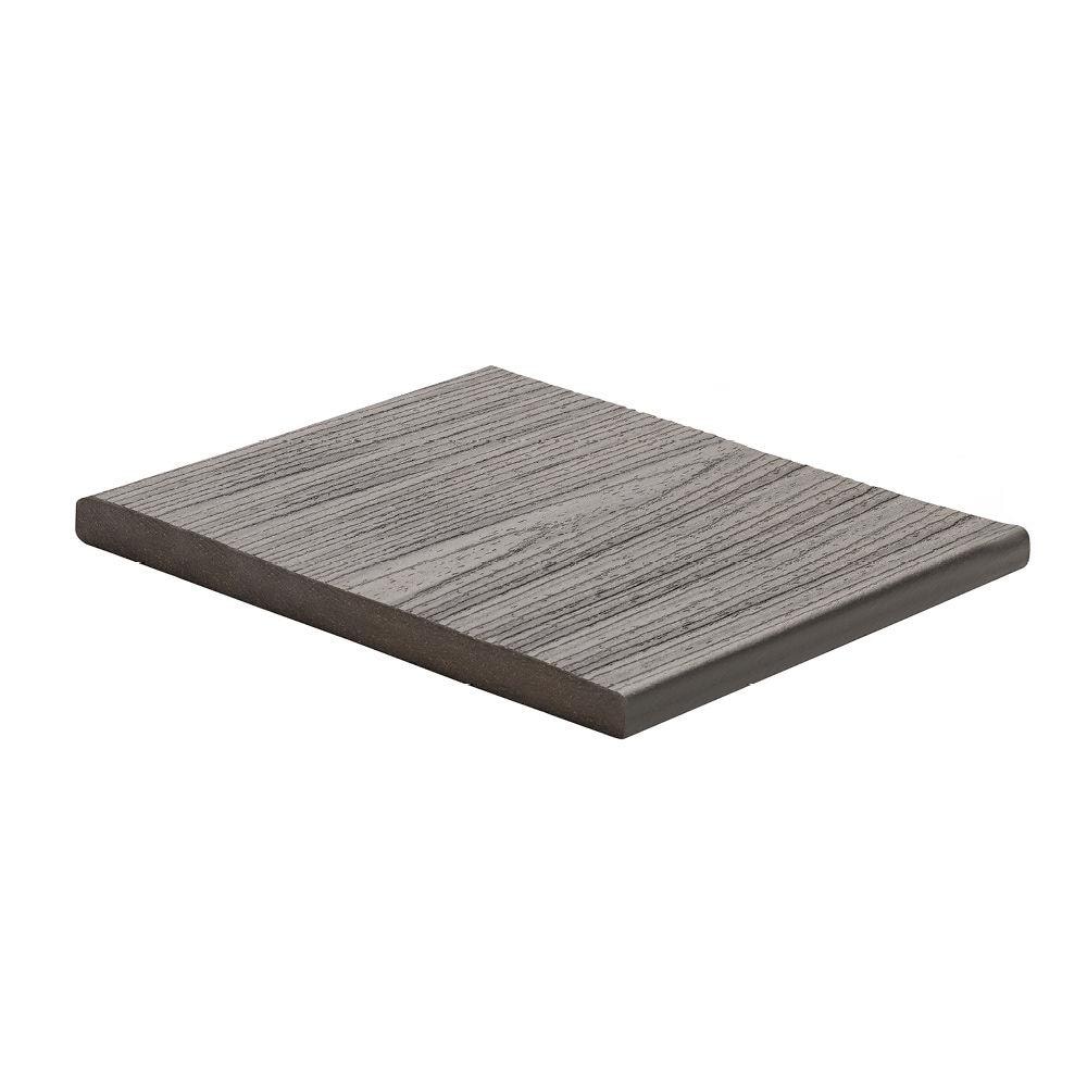 Trex 690127 Transcend 1-in x 11-in x 12-ft Composite Island Mist Fascia deck board